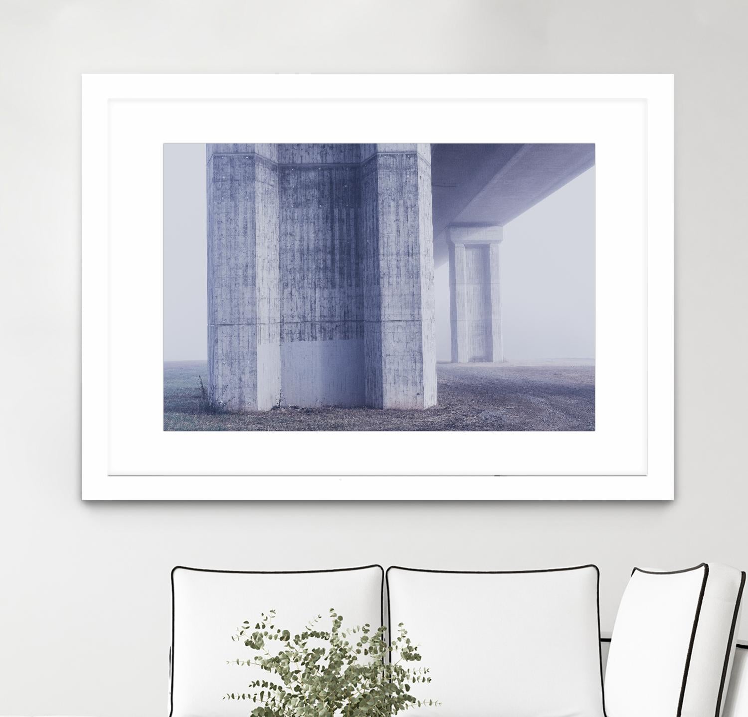 Under the highway by Pexels on GIANT ART - grey architectural