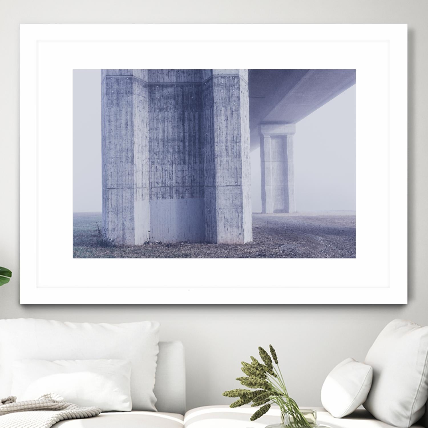 Under the highway by Pexels on GIANT ART - grey architectural