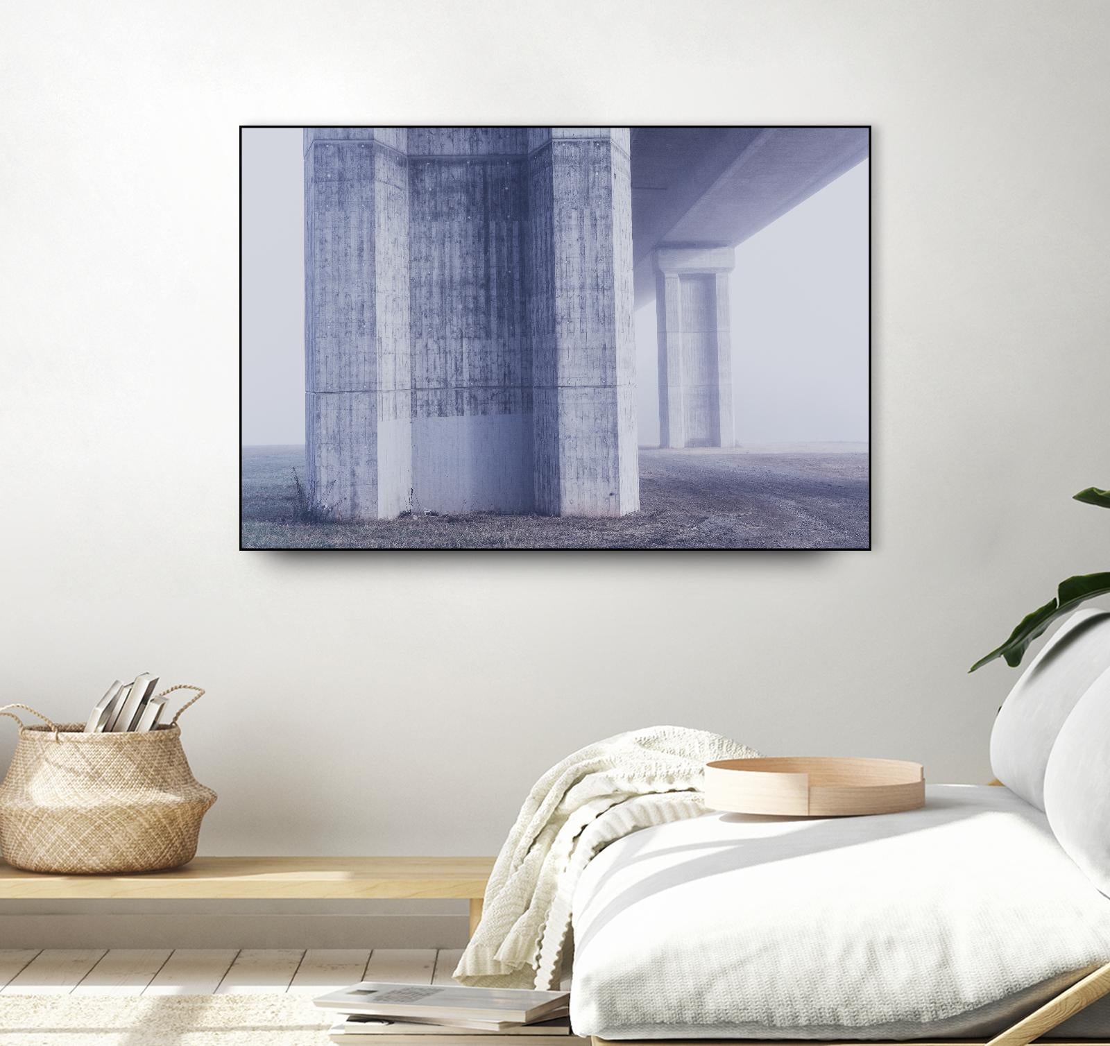 Under the highway by Pexels on GIANT ART - grey architectural