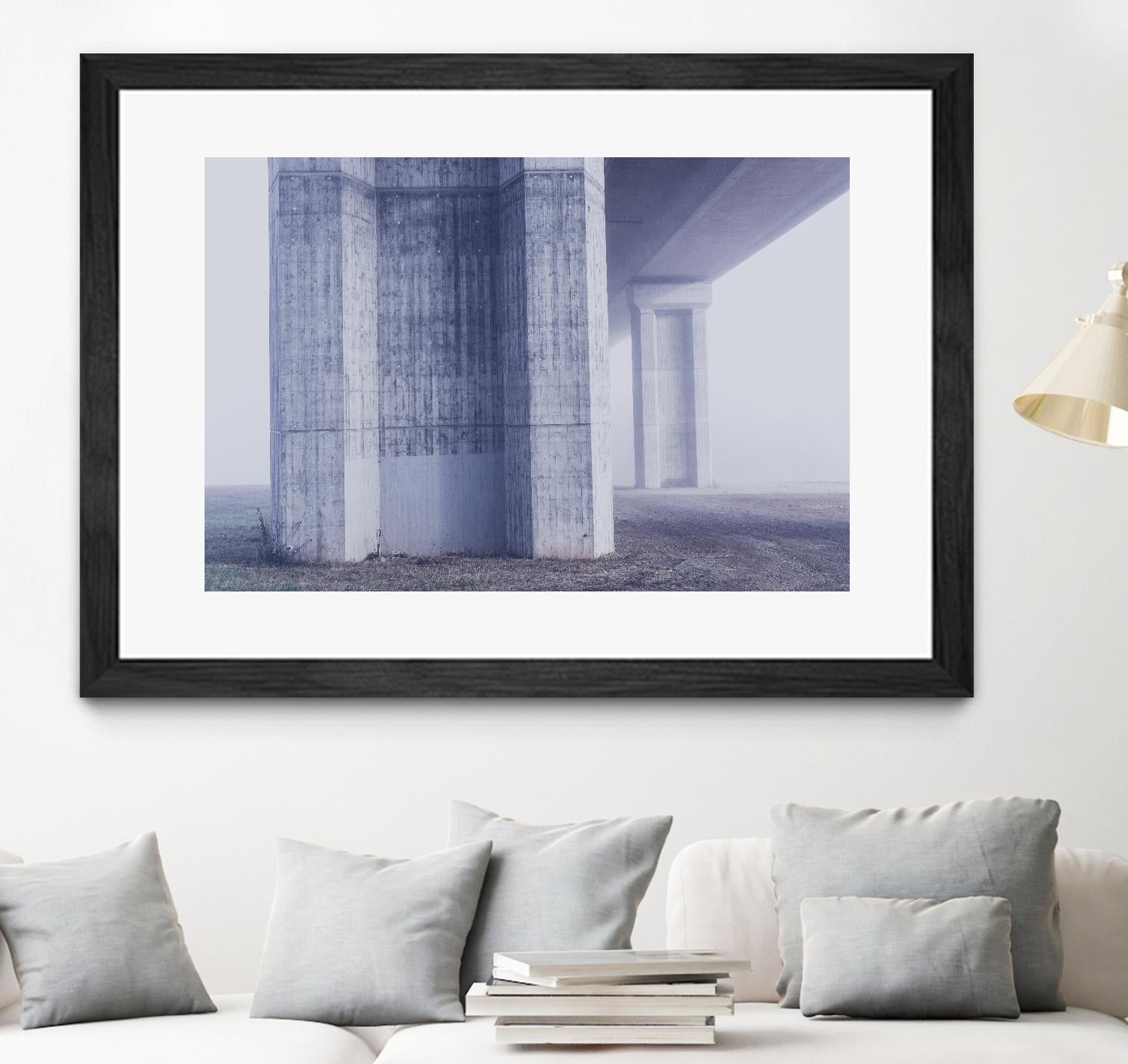 Under the highway by Pexels on GIANT ART - grey architectural