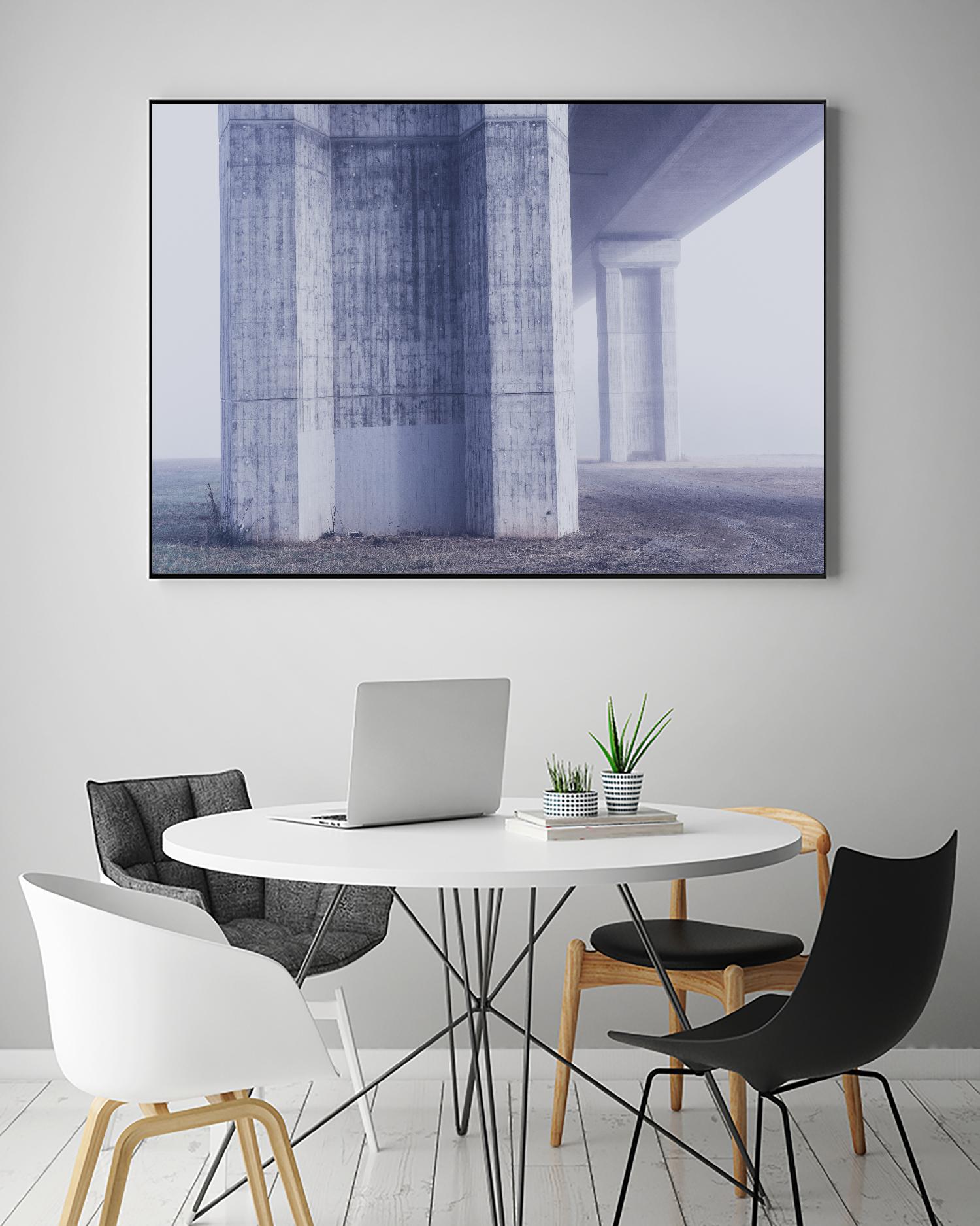 Under the highway by Pexels on GIANT ART - grey architectural