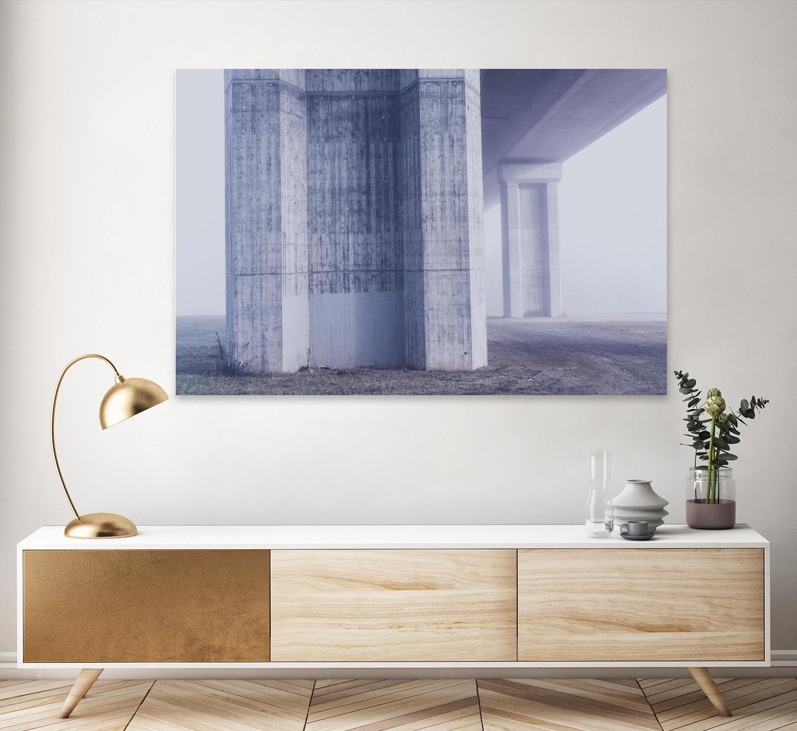 Under the highway by Pexels on GIANT ART - grey architectural