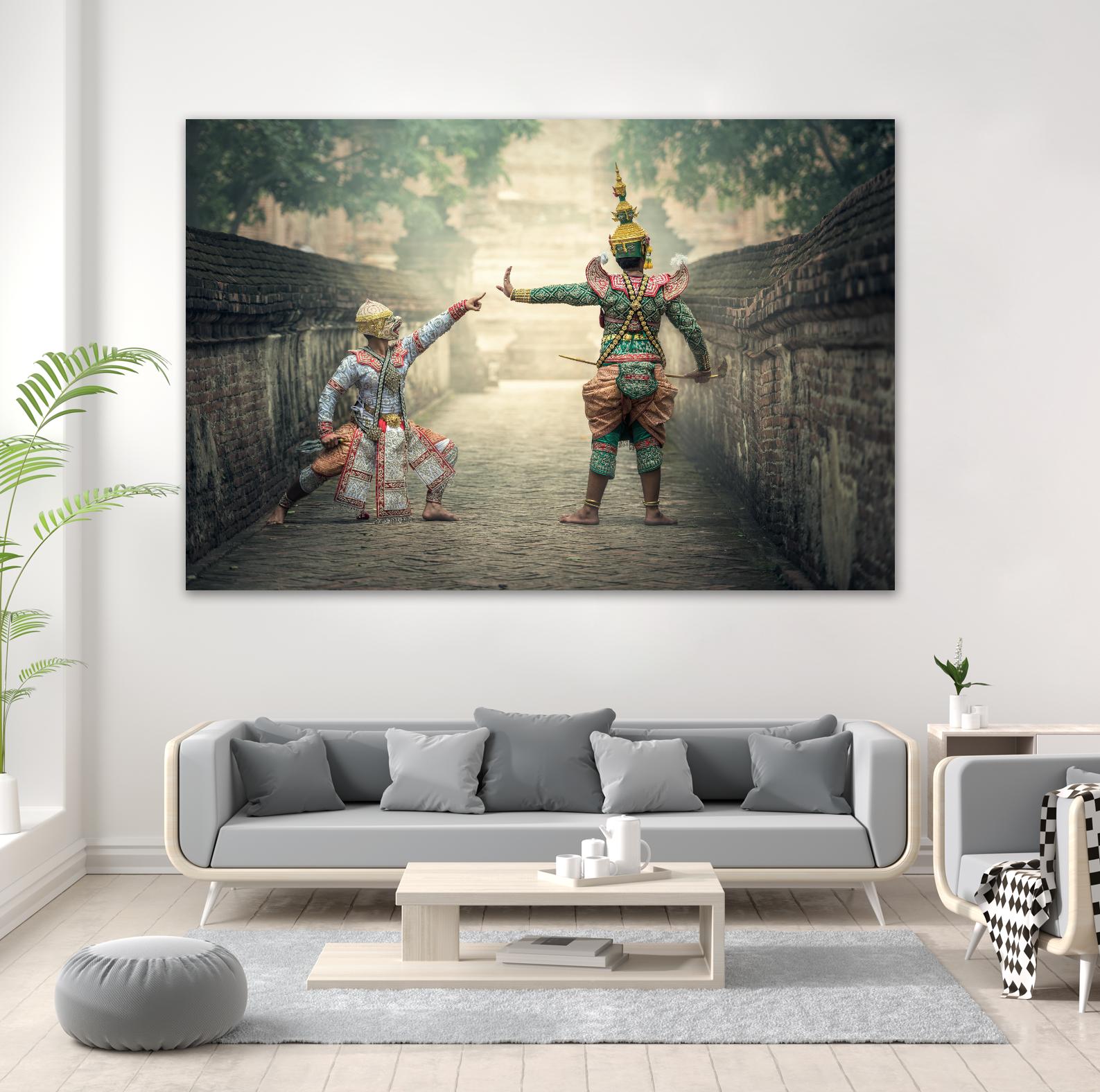 Traditionnal show by Pexels on GIANT ART - yellow leisure