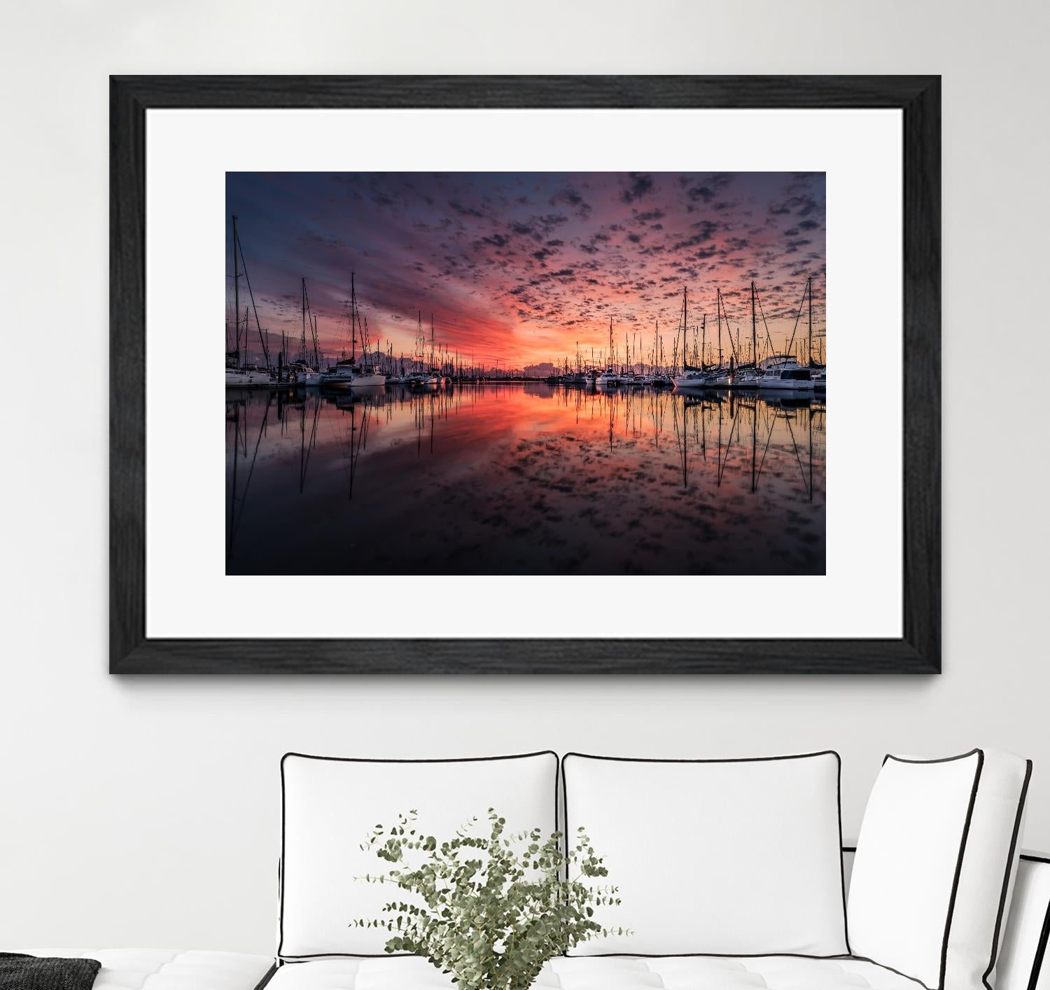 Mooring by Pexels on GIANT ART - purple nautical