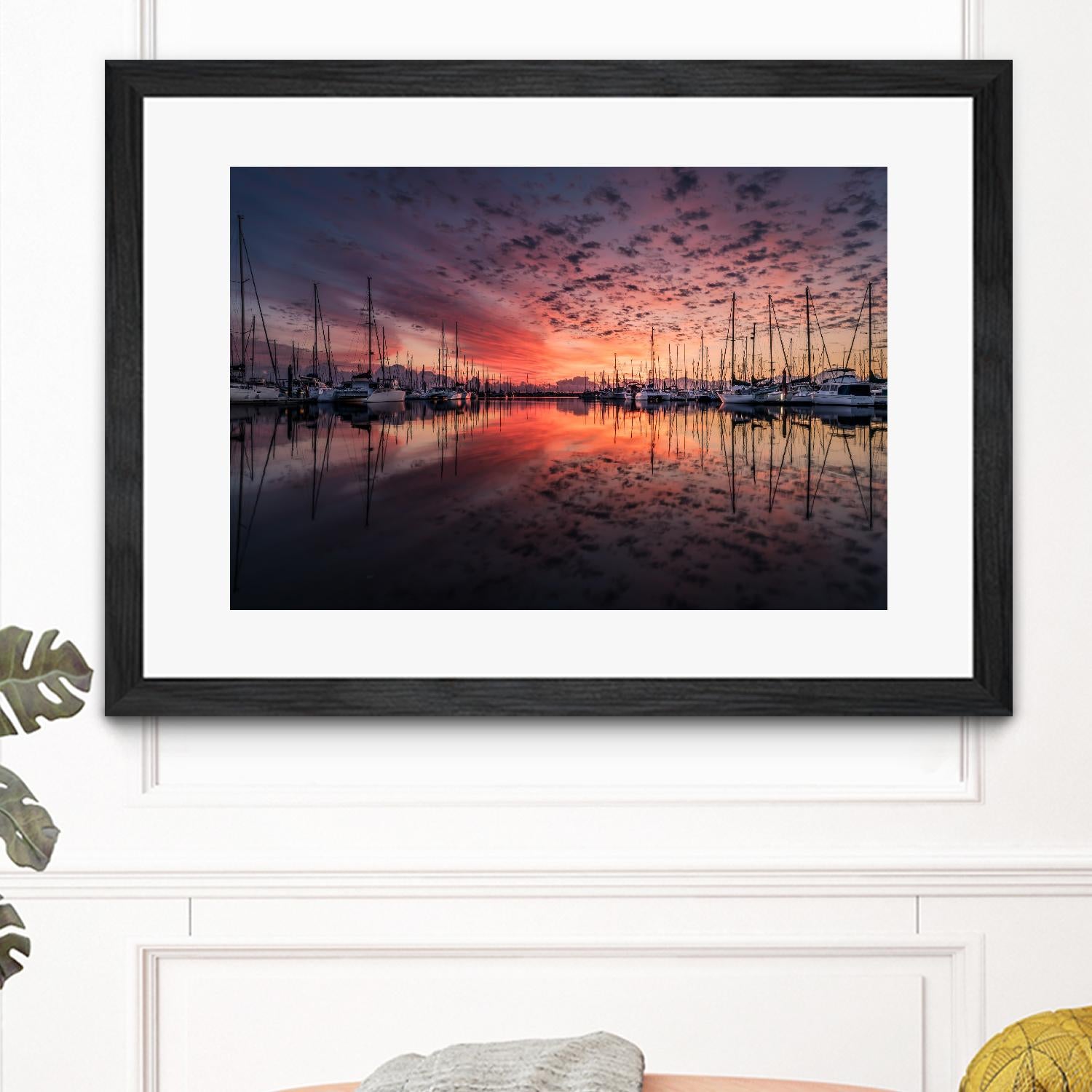 Mooring by Pexels on GIANT ART - purple nautical