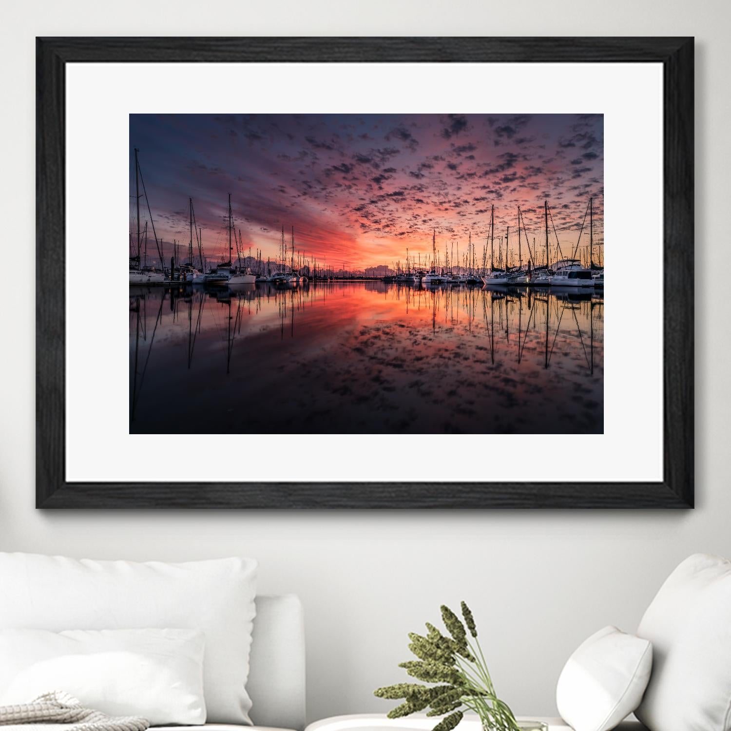 Mooring by Pexels on GIANT ART - purple nautical