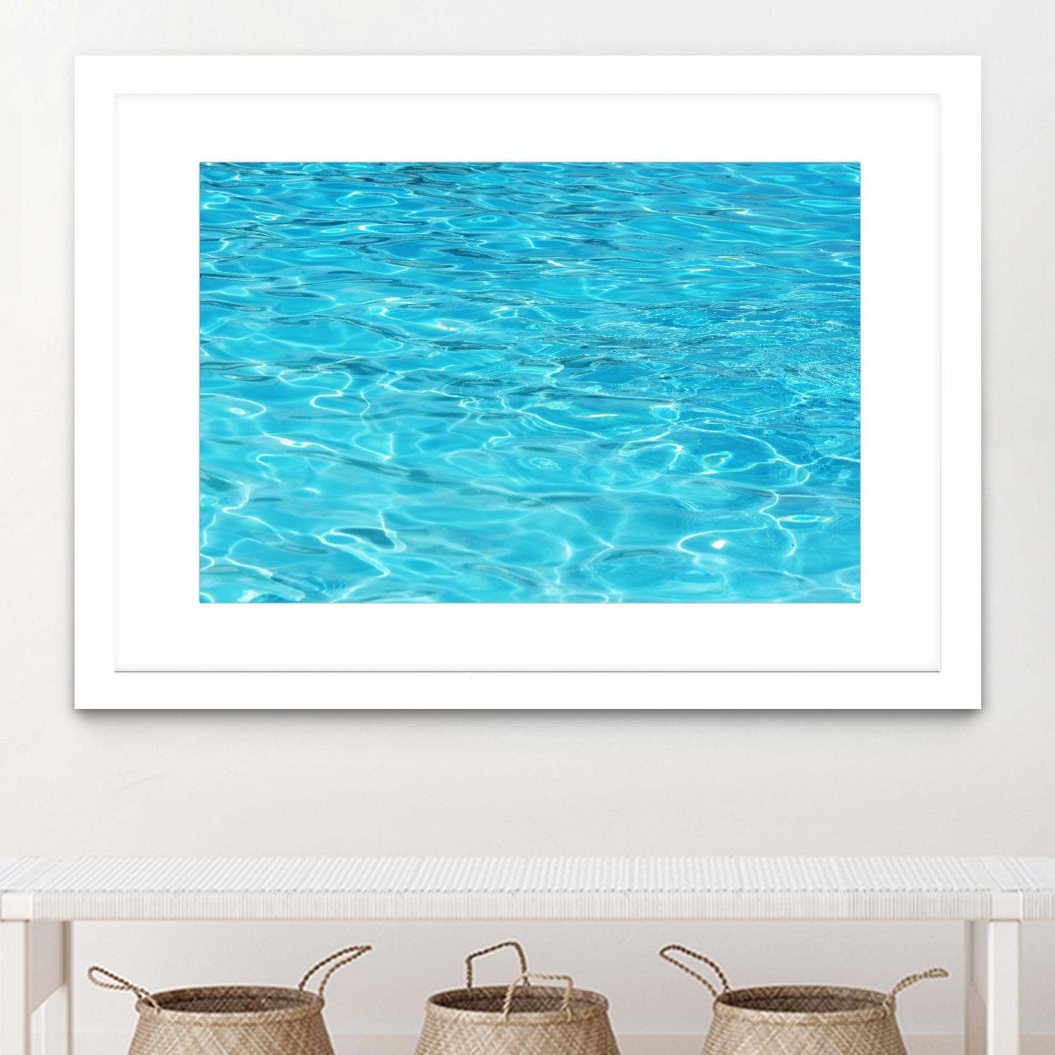 Pool by Pexels on GIANT ART - white leisure