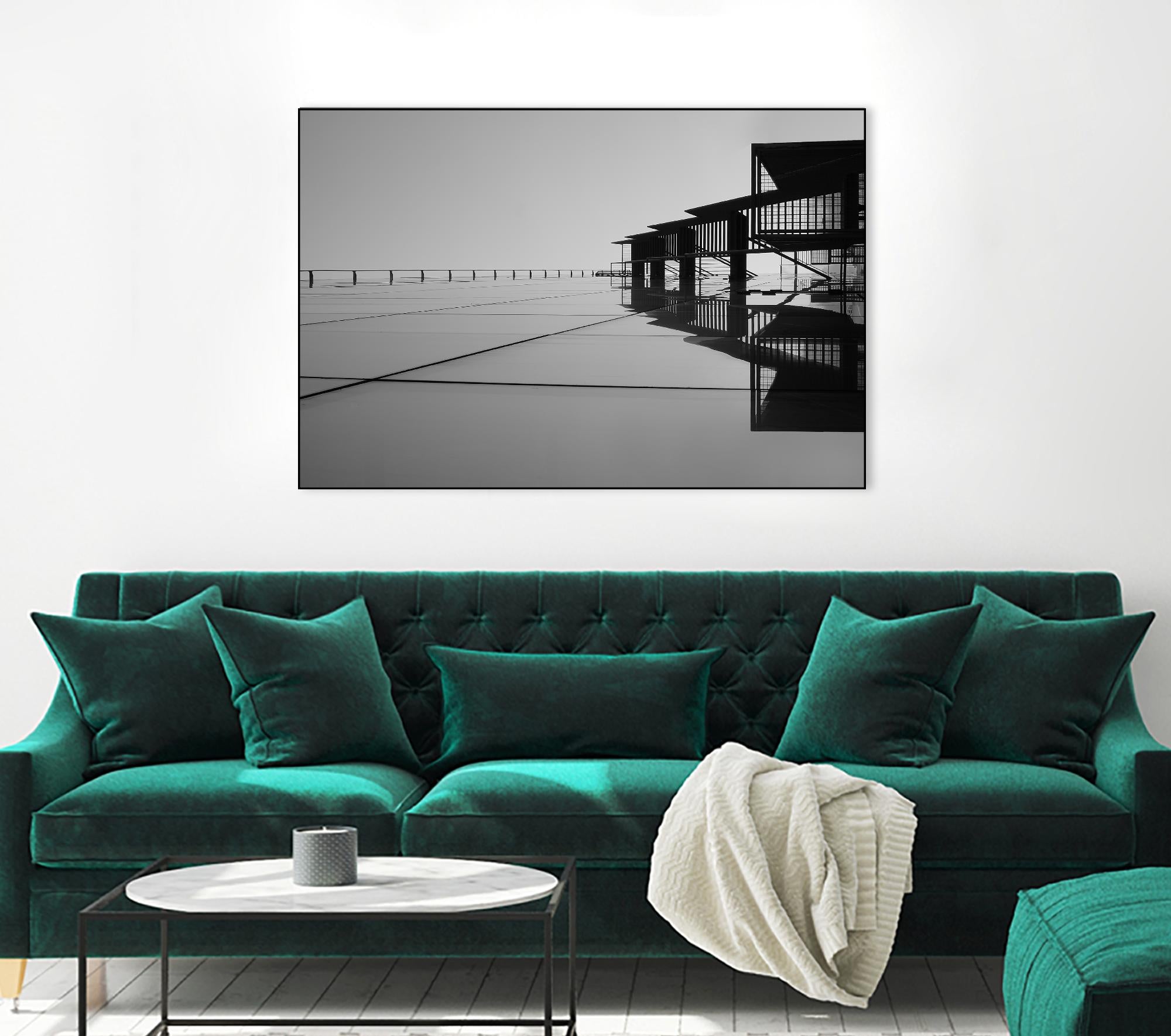 On the deck by Pexels on GIANT ART - white architectural