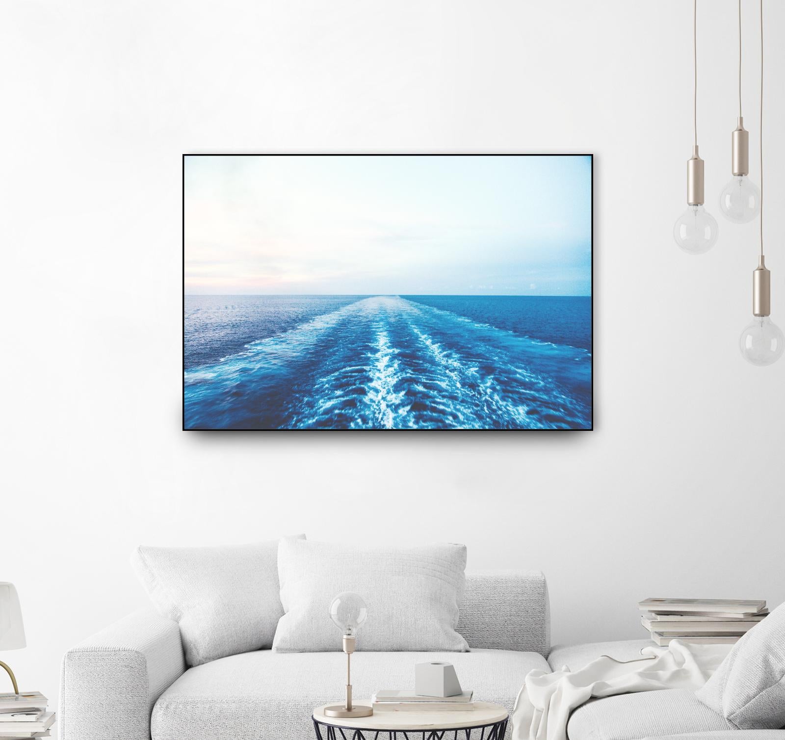 Sea trail by Pexels on GIANT ART - white sea scene