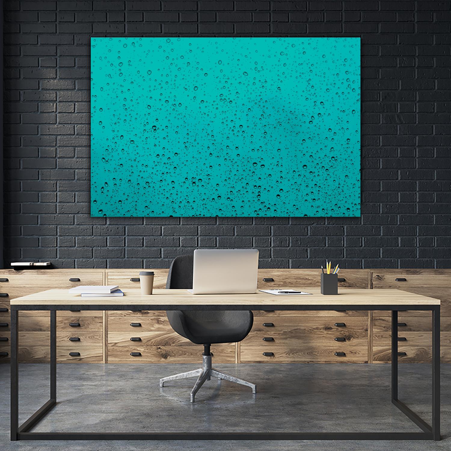 Waterdrops by Pexels on GIANT ART - black everyday life