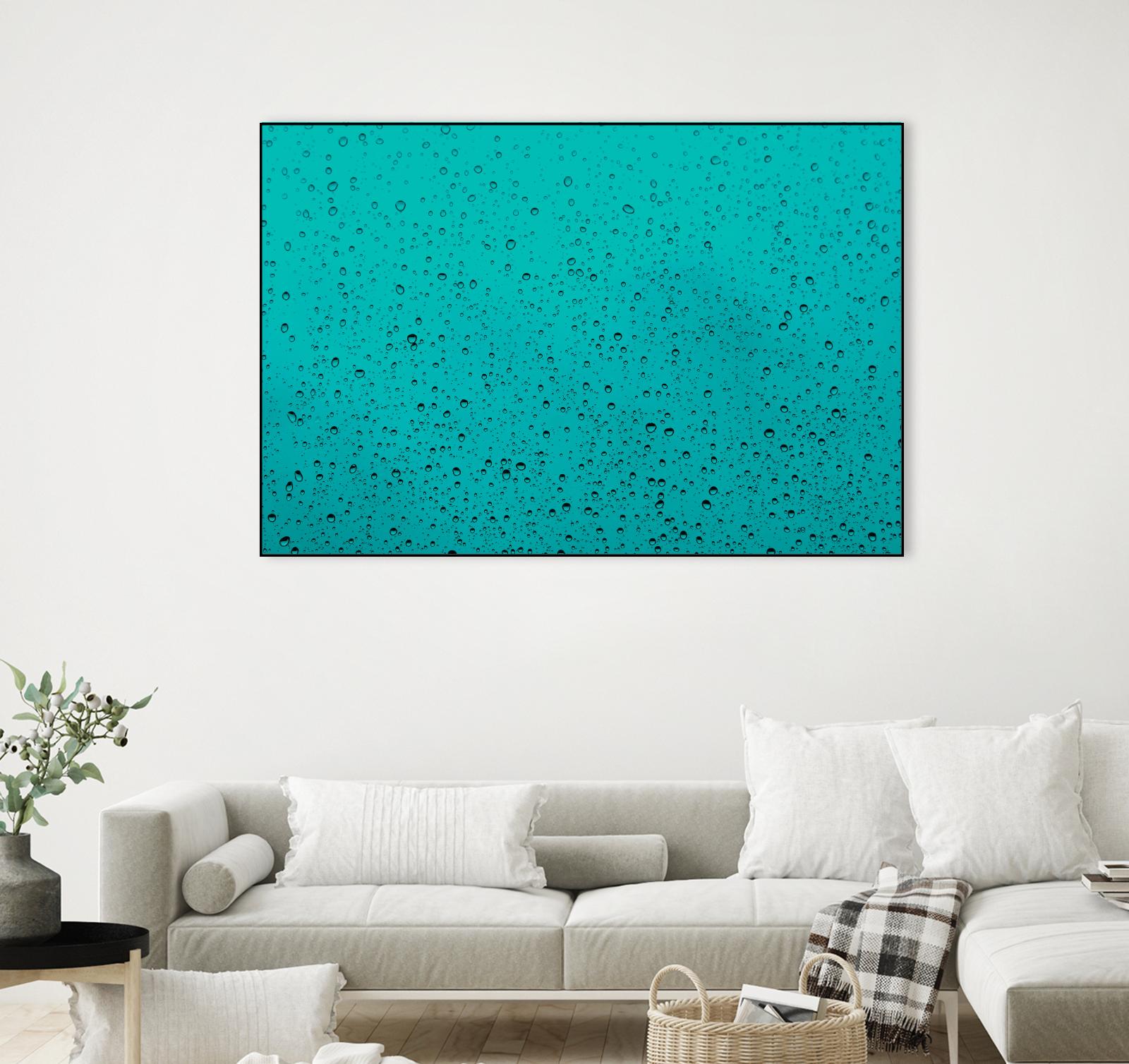 Waterdrops by Pexels on GIANT ART - black everyday life