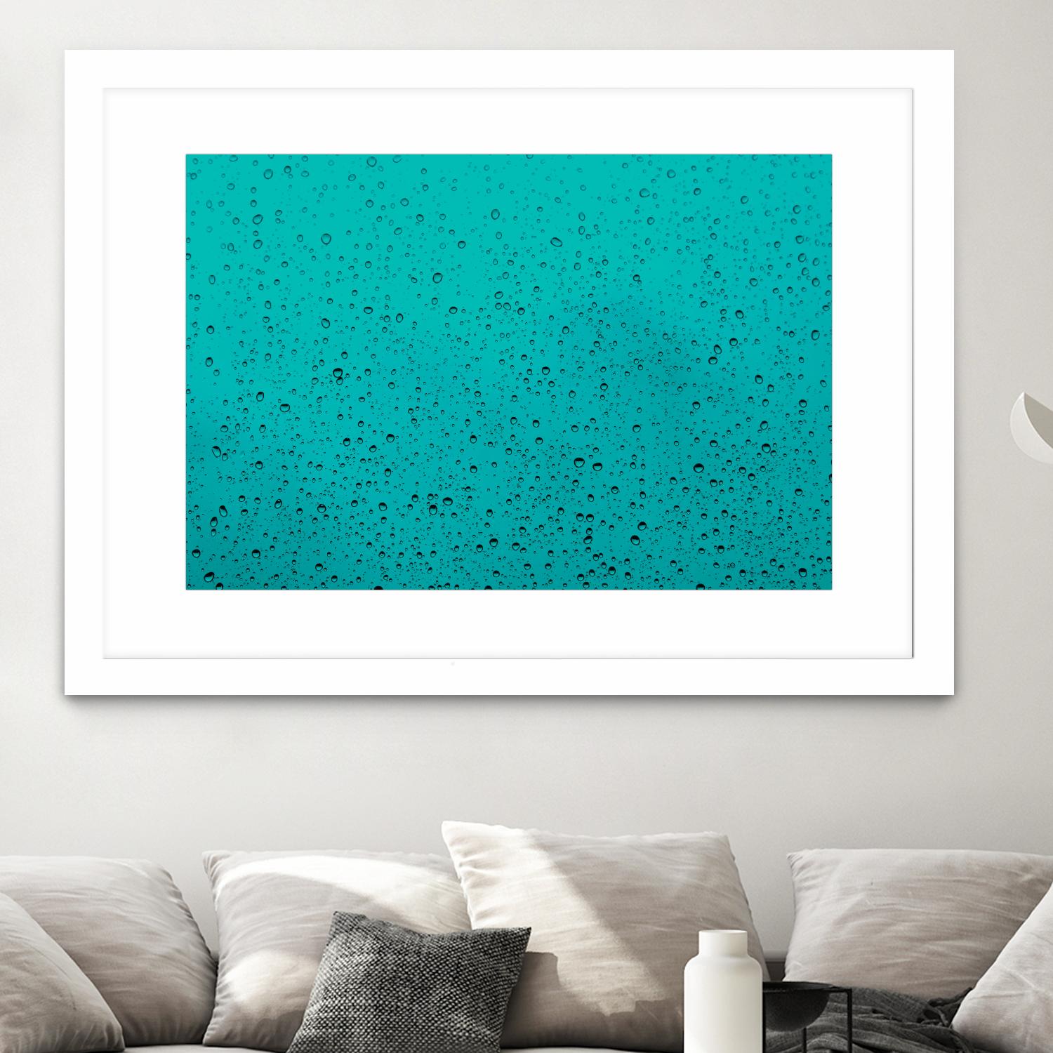 Waterdrops by Pexels on GIANT ART - black everyday life