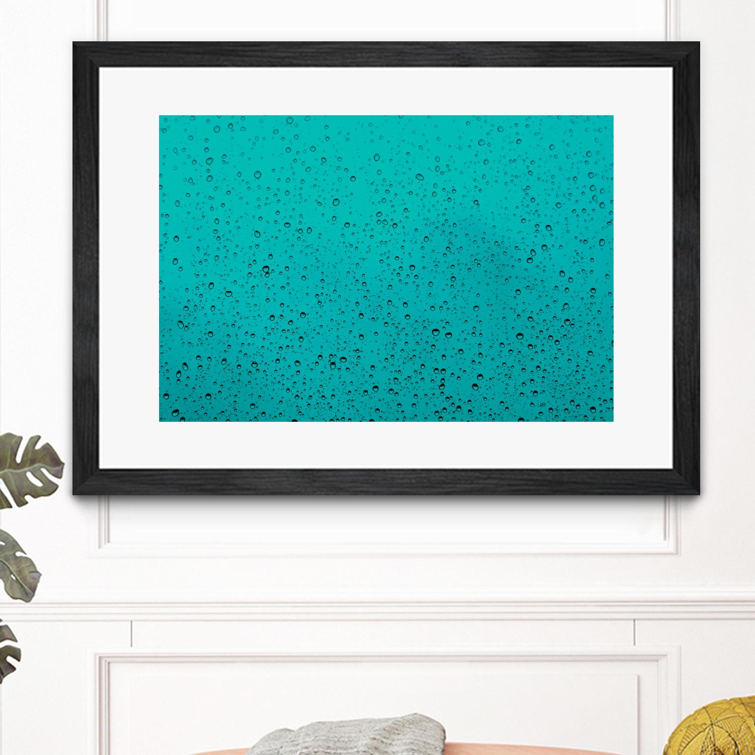 Waterdrops by Pexels on GIANT ART - black everyday life