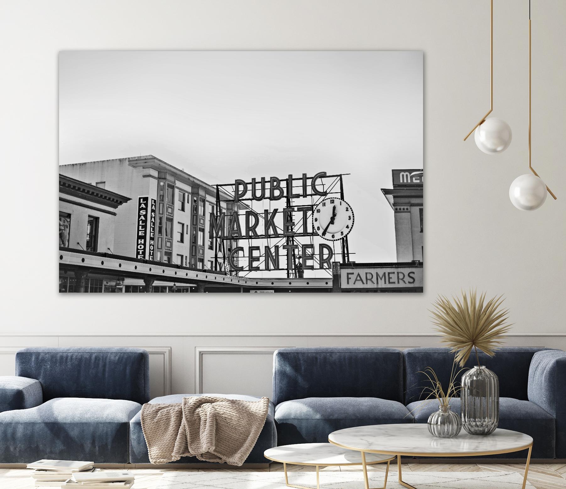 Public Market Center by Pexels on GIANT ART - white architectural