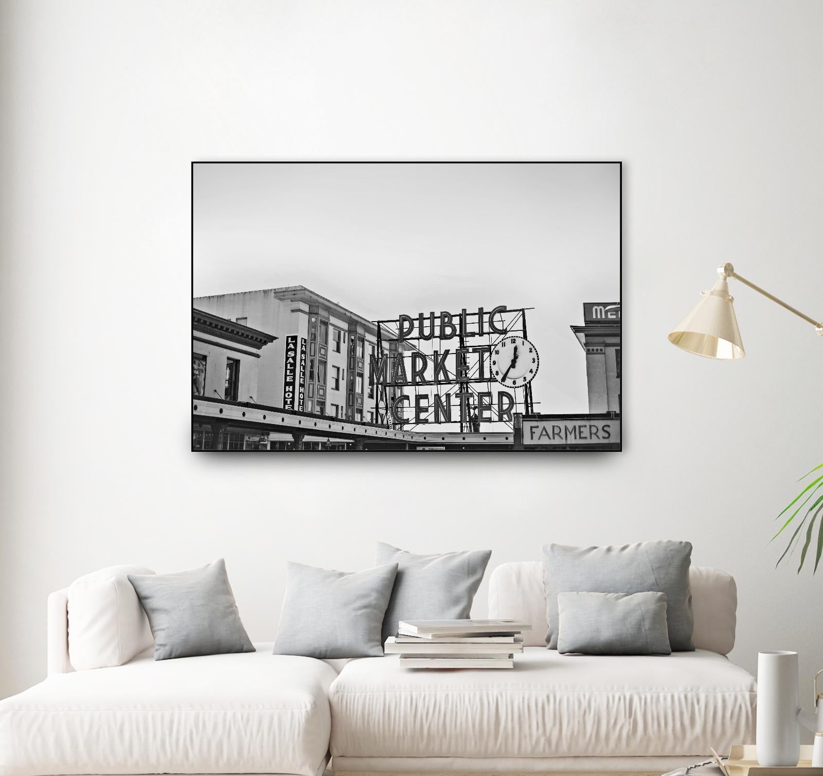 Public Market Center by Pexels on GIANT ART - white architectural