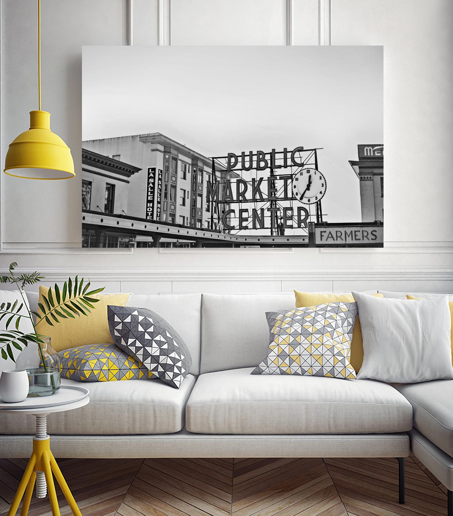 Public Market Center by Pexels on GIANT ART - white architectural