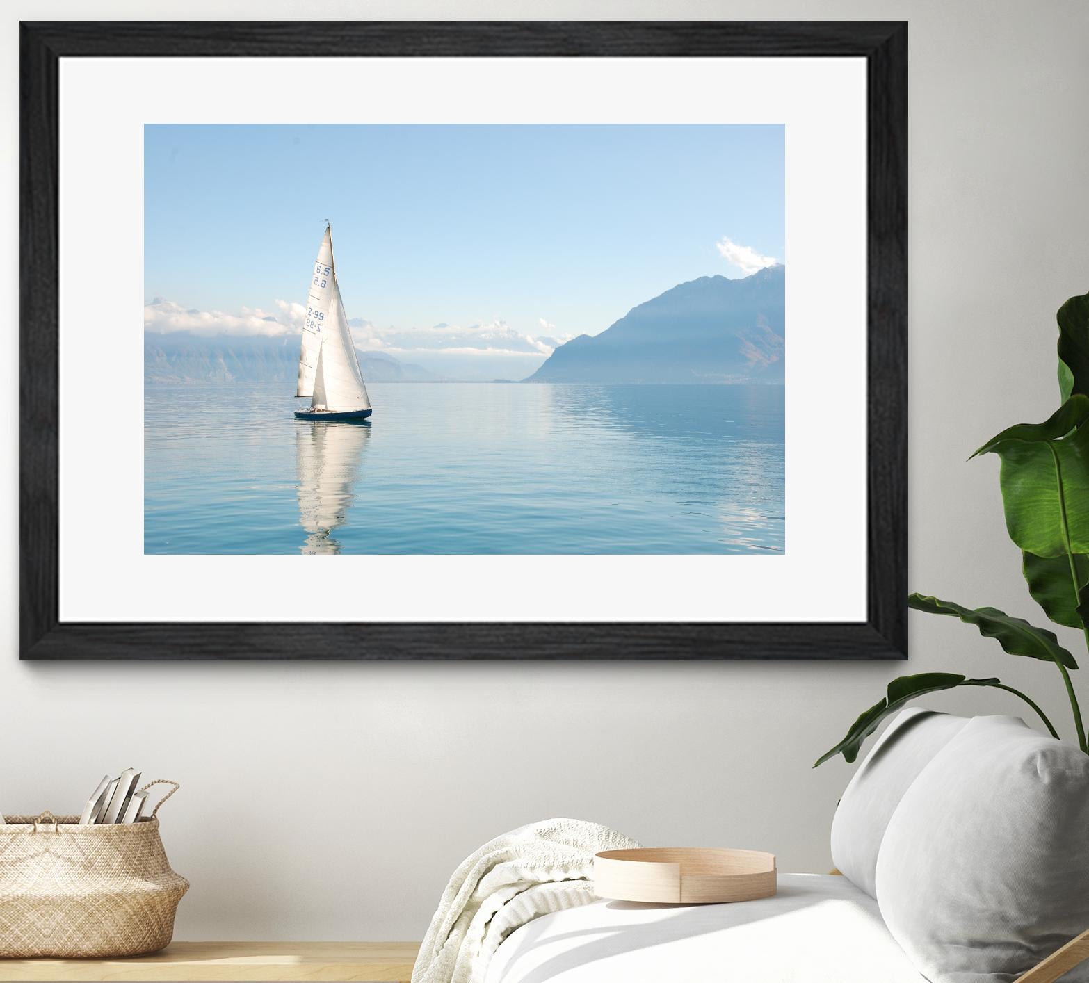 Sailing Ship by Pexels on GIANT ART - white nautical