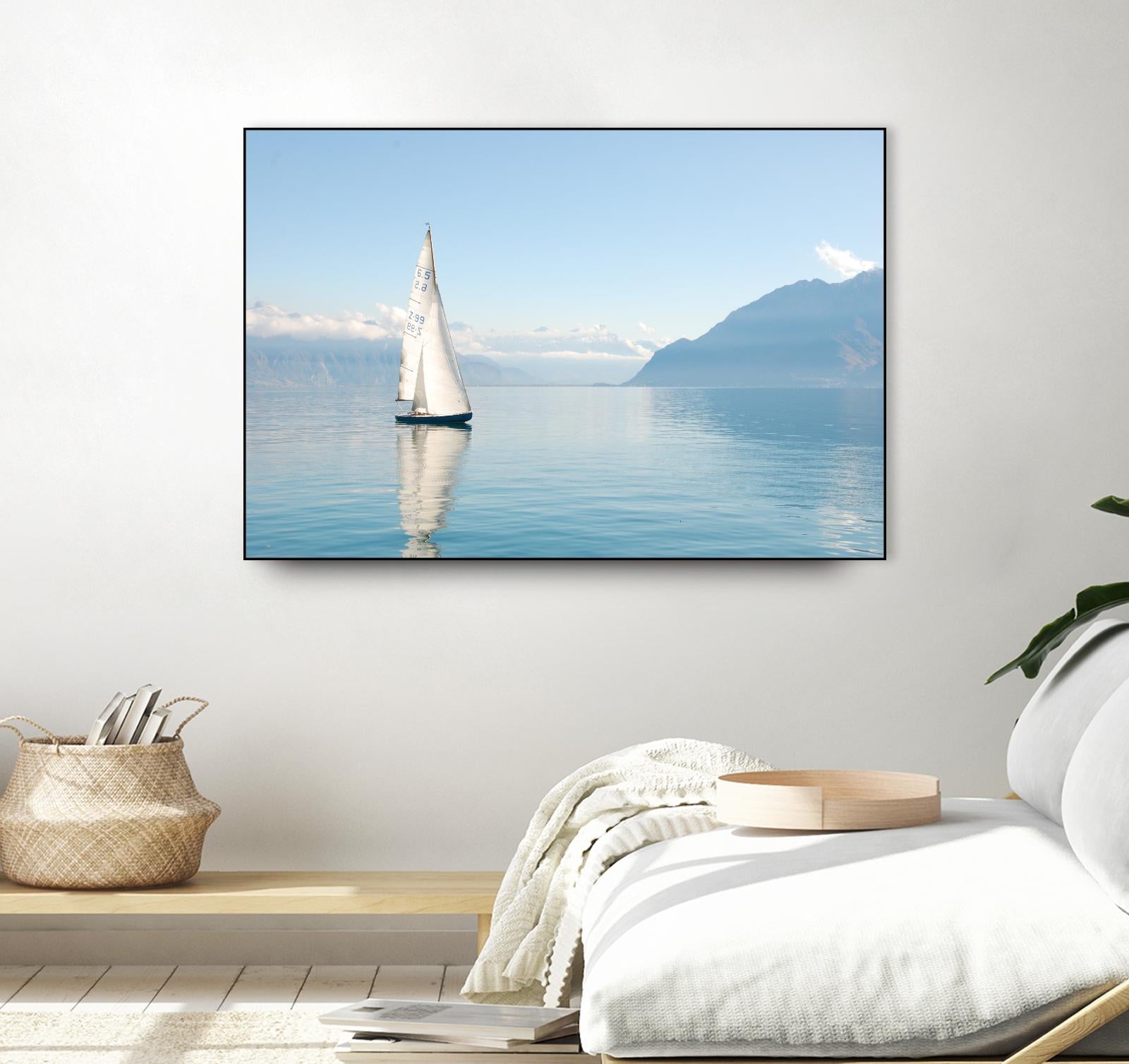 Sailing Ship by Pexels on GIANT ART - white nautical