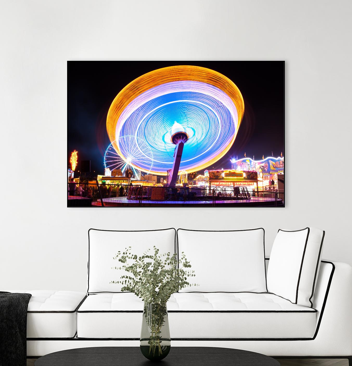 Spin it by Pexels on GIANT ART - blue leisure