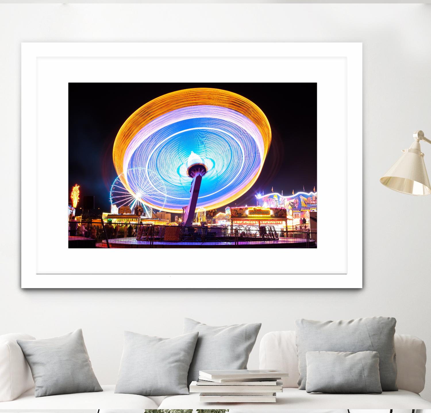 Spin it by Pexels on GIANT ART - blue leisure