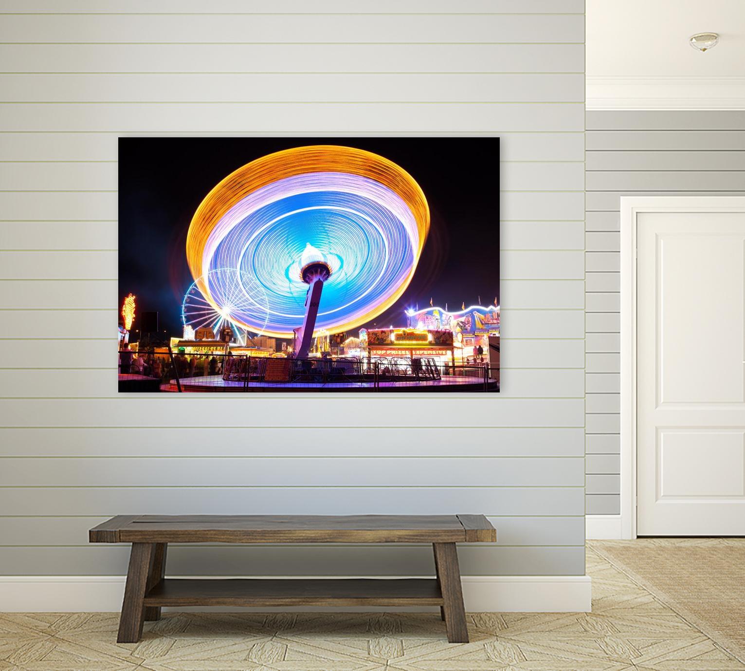 Spin it by Pexels on GIANT ART - blue leisure