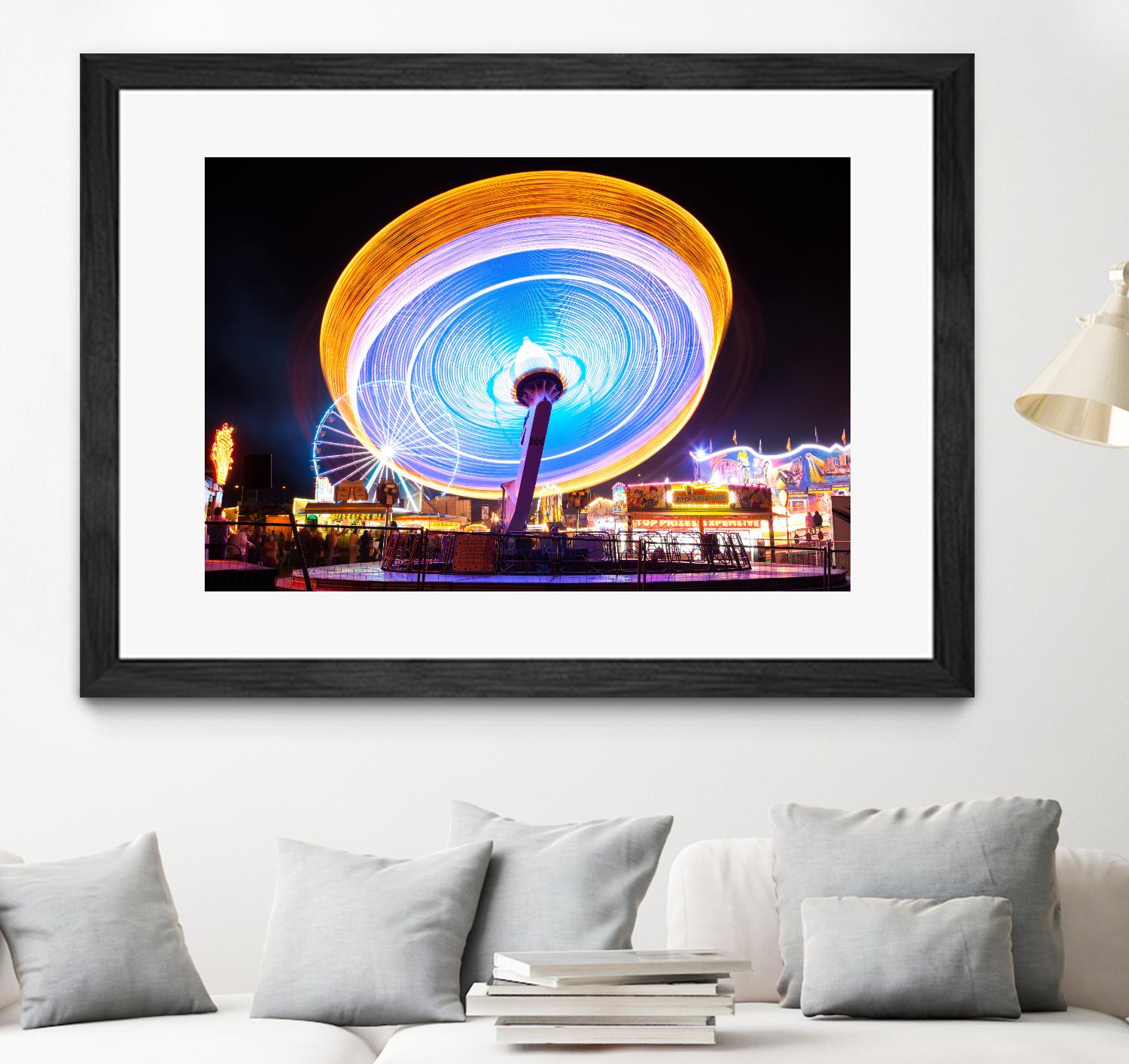 Spin it by Pexels on GIANT ART - blue leisure