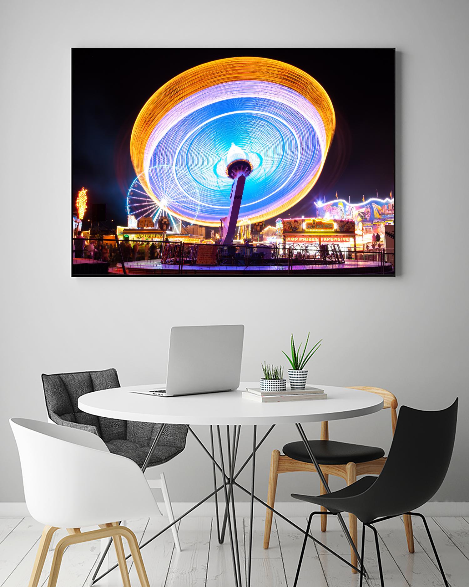 Spin it by Pexels on GIANT ART - blue leisure