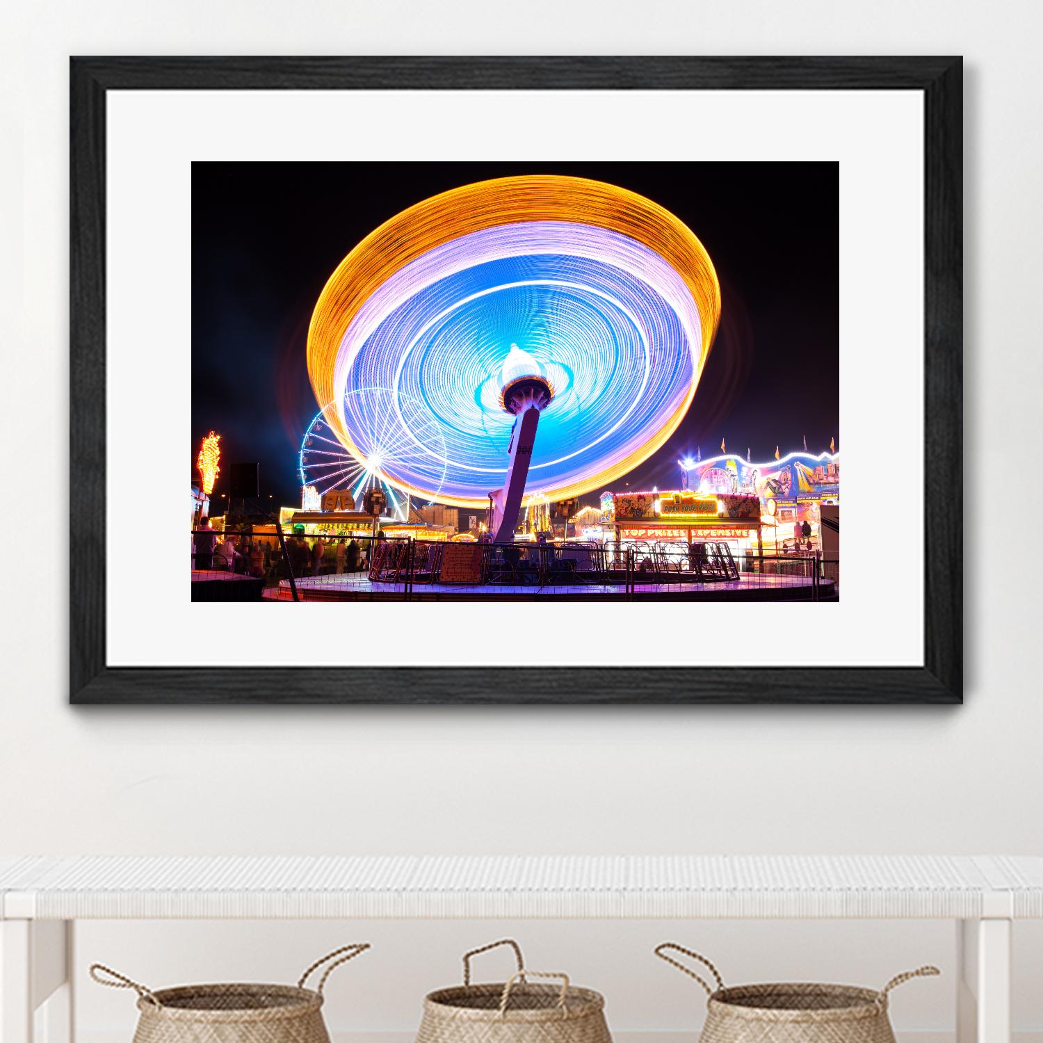 Spin it by Pexels on GIANT ART - blue leisure