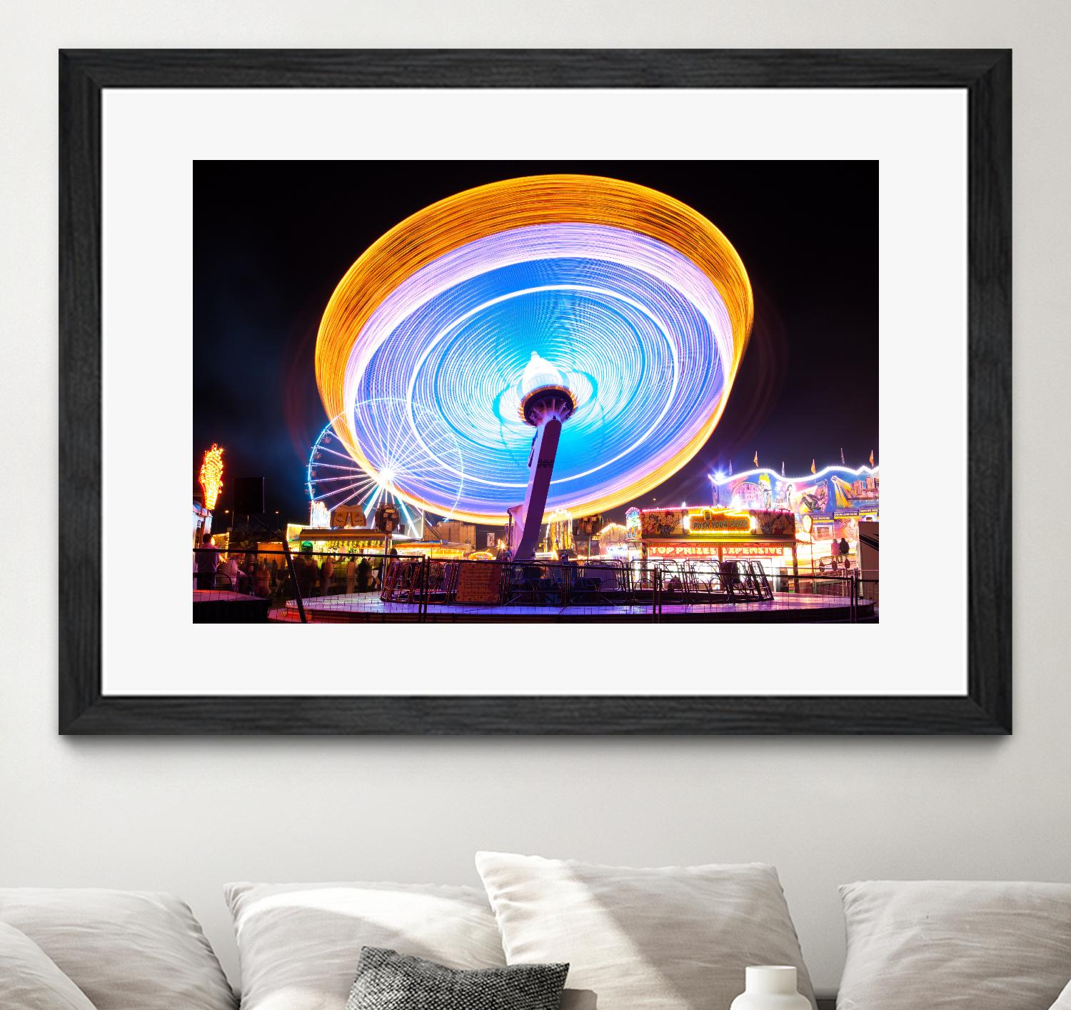 Spin it by Pexels on GIANT ART - blue leisure