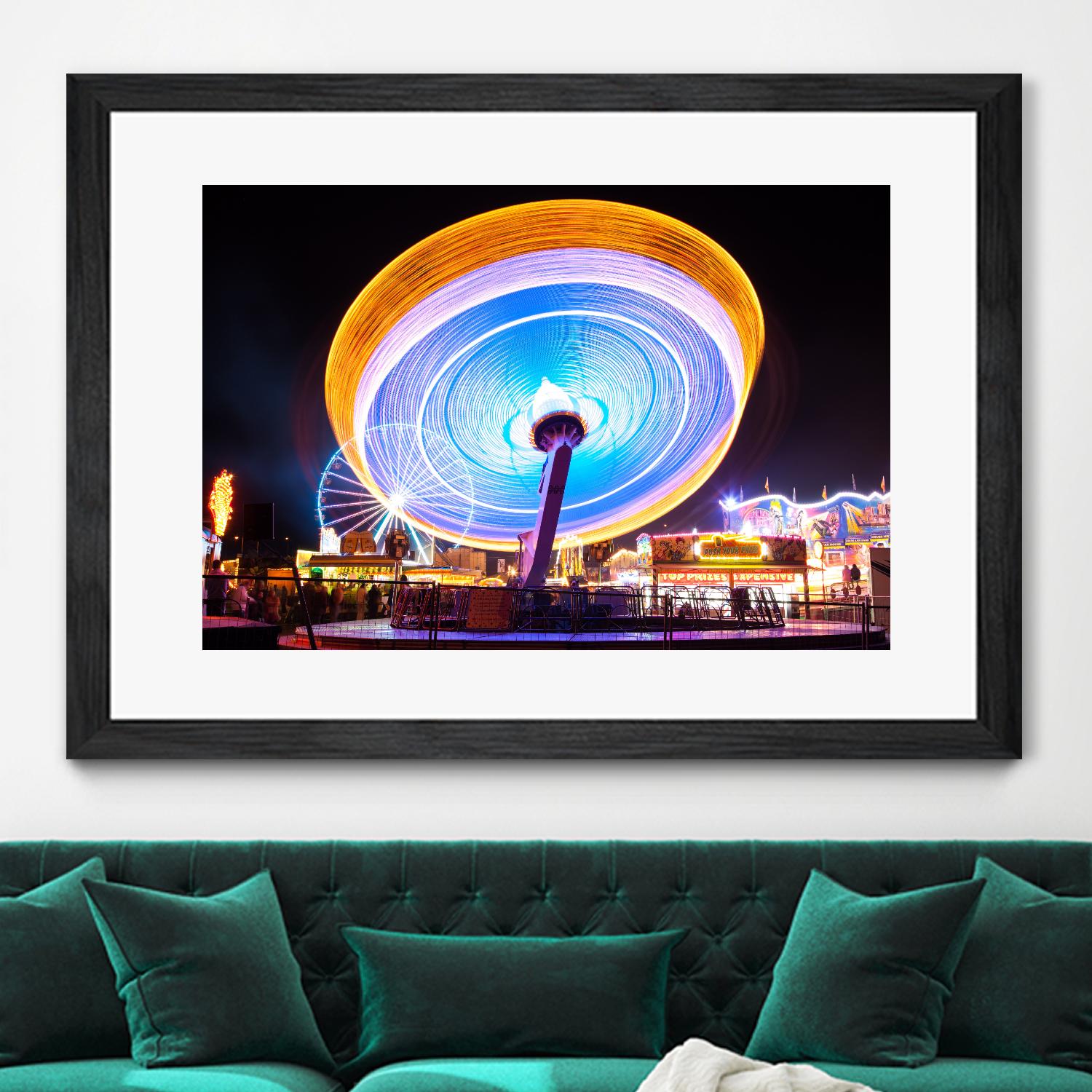 Spin it by Pexels on GIANT ART - blue leisure