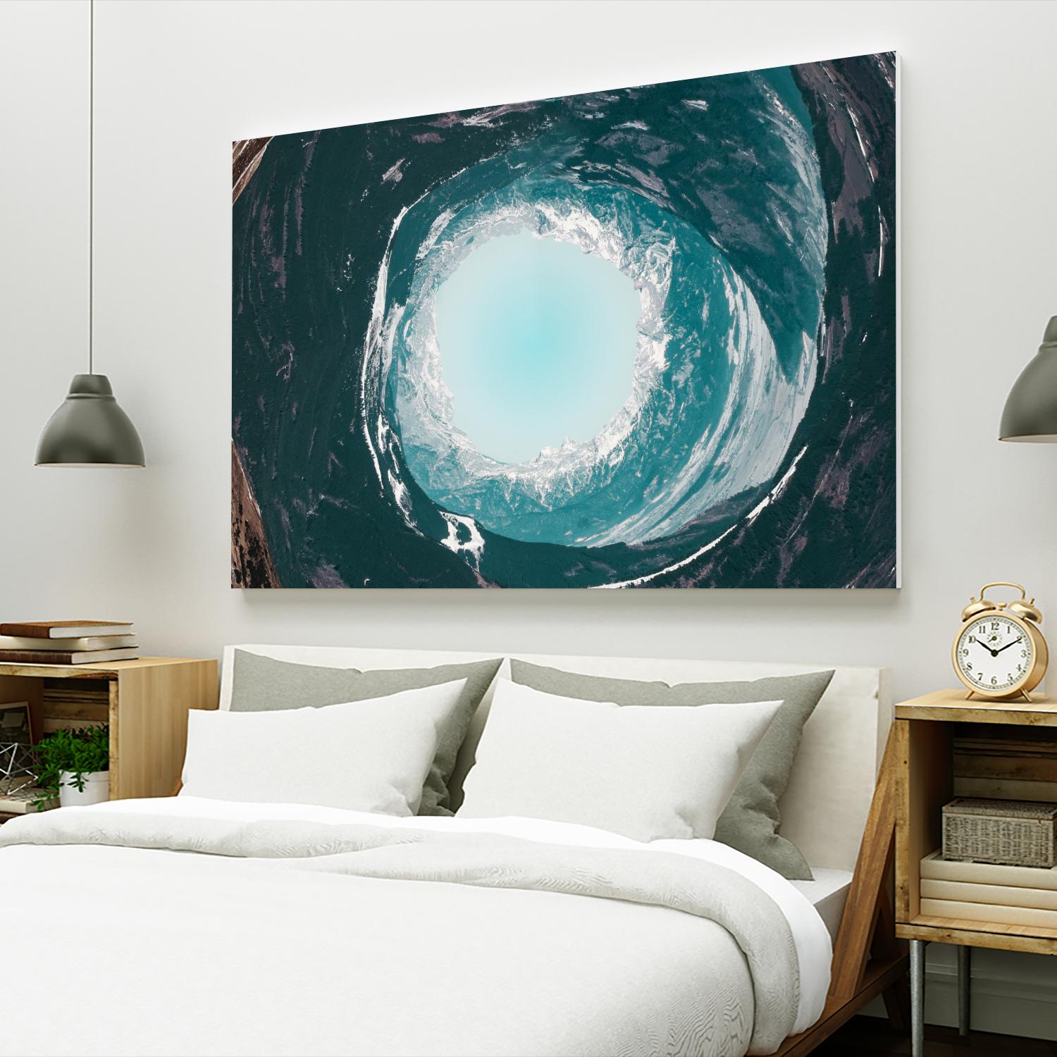 High tide illusion by Pexels on GIANT ART - white photo art