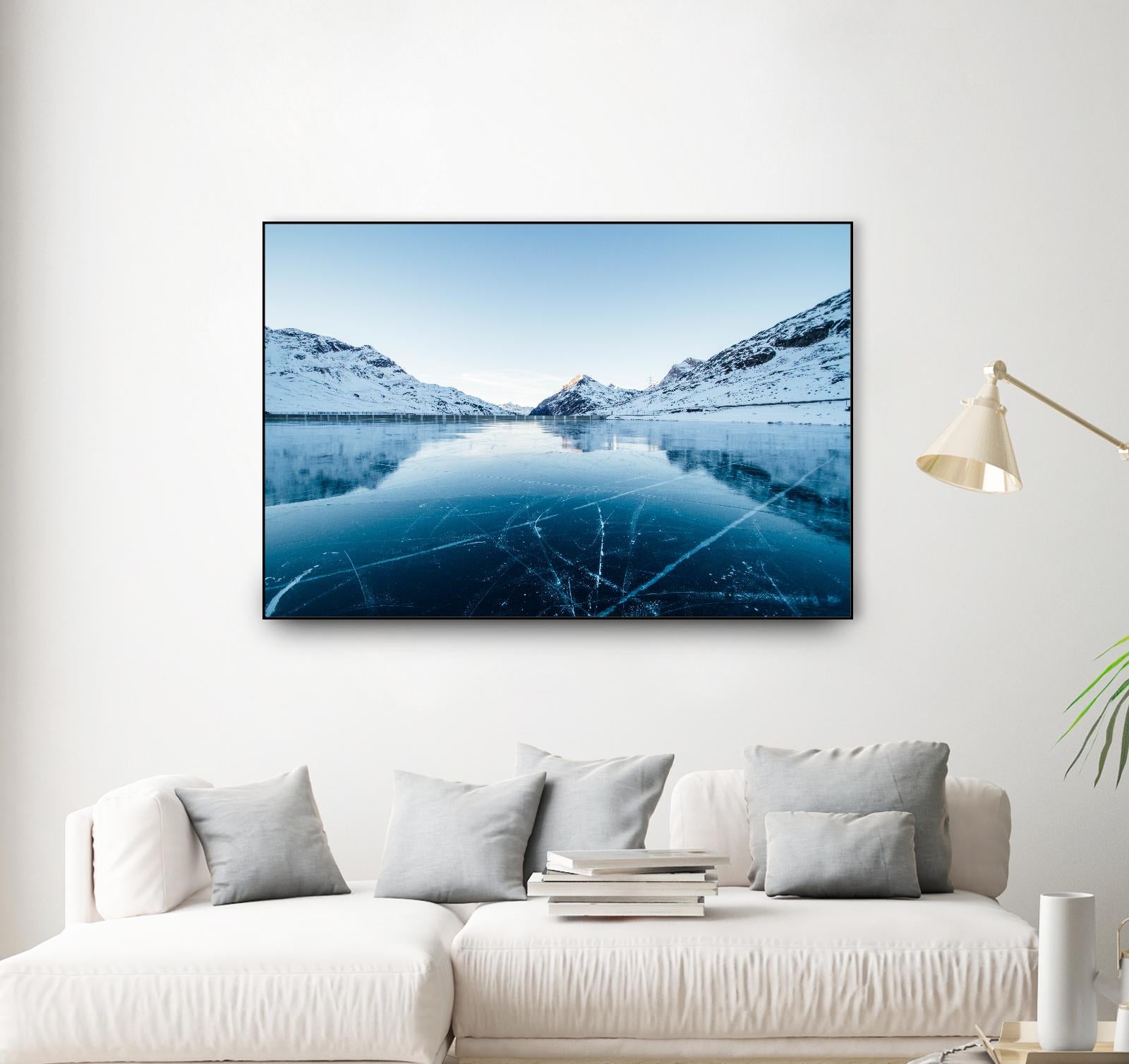 Thin Ice by Pexels on GIANT ART - white landscape