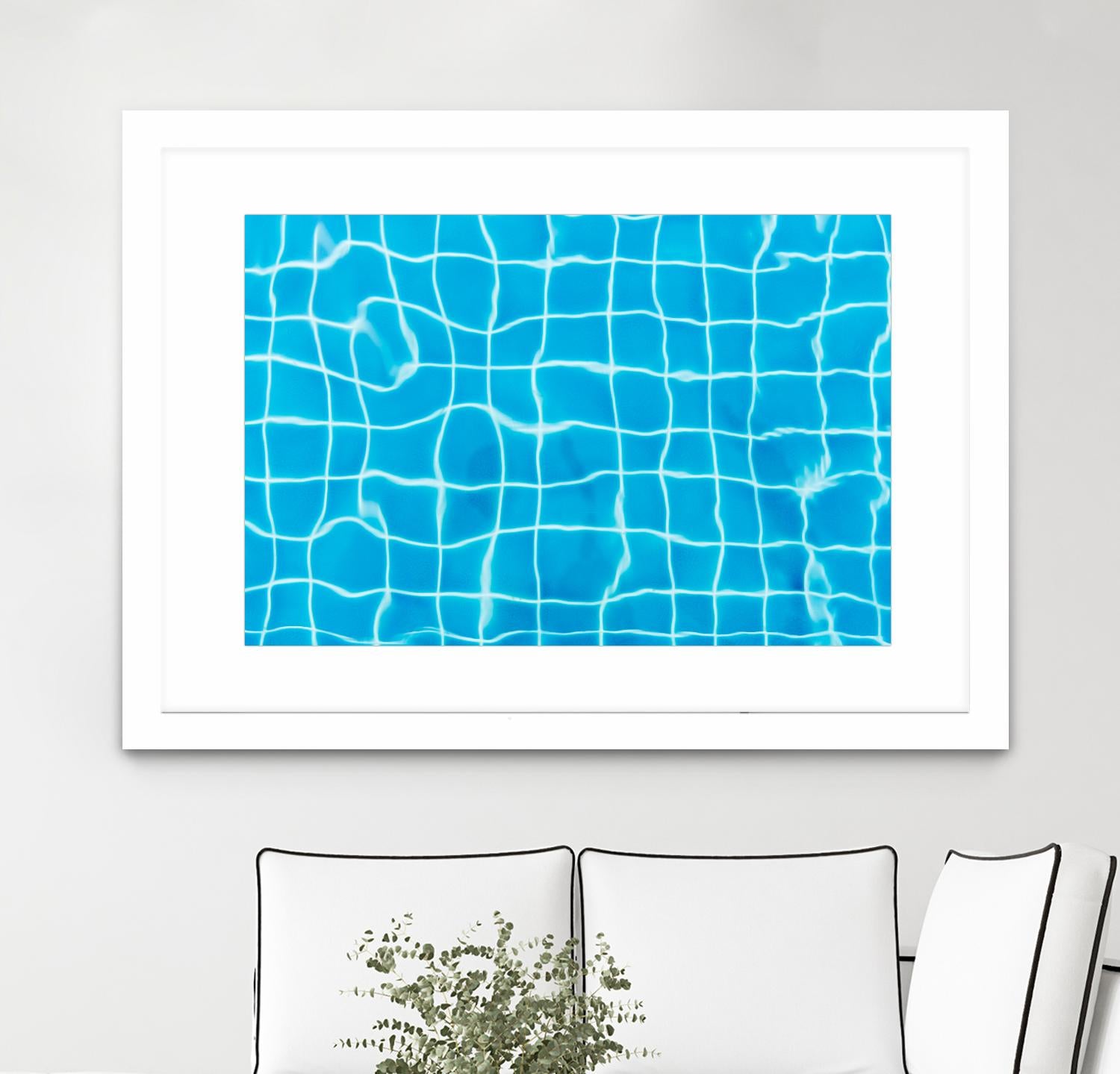 Pool lines by Pexels on GIANT ART - white leisure pool