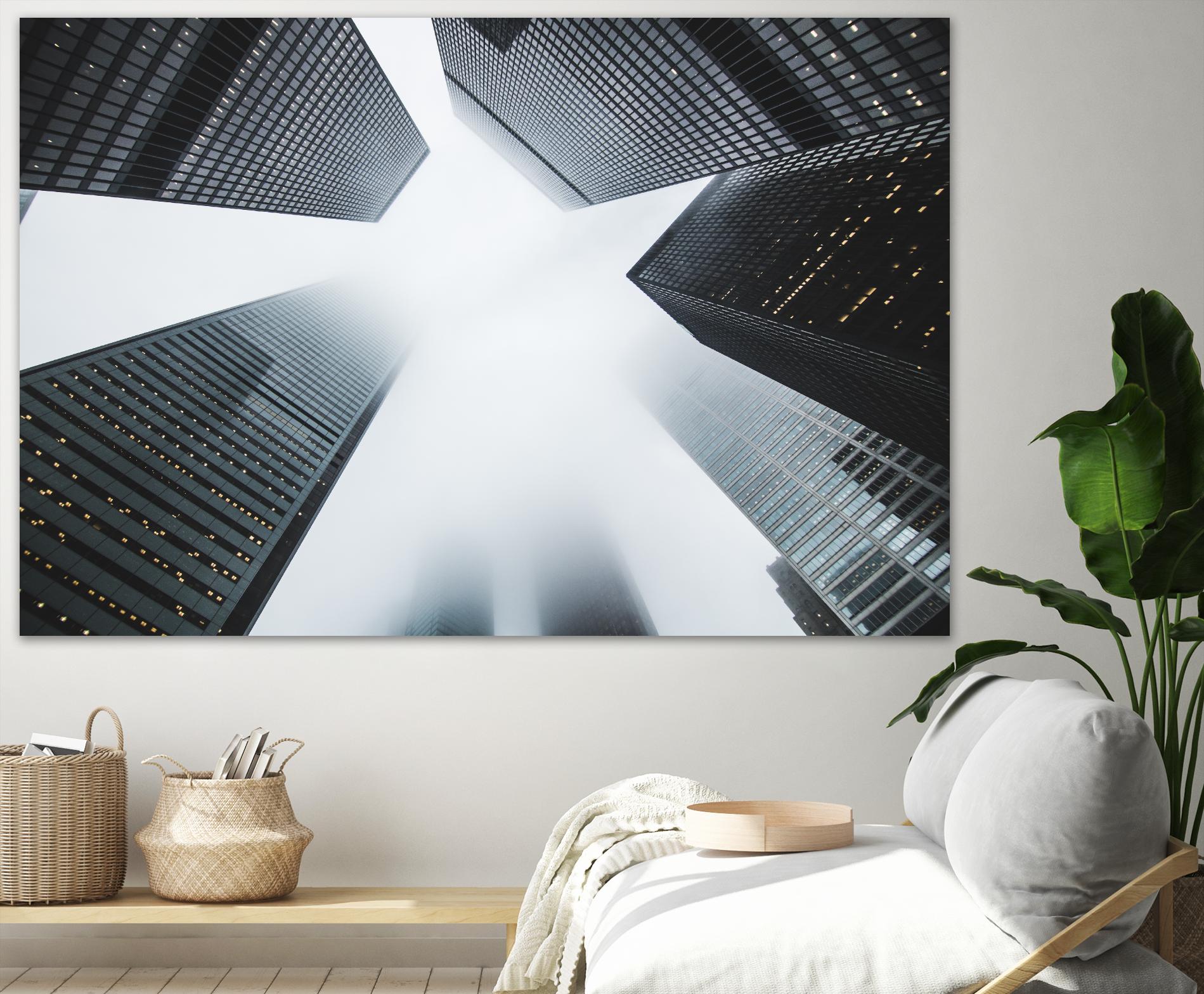 Skyline by Pexels on GIANT ART - white architectural