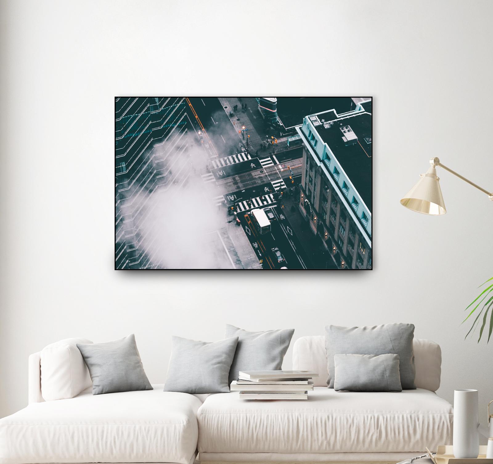 The street by Pexels on GIANT ART - white city scene