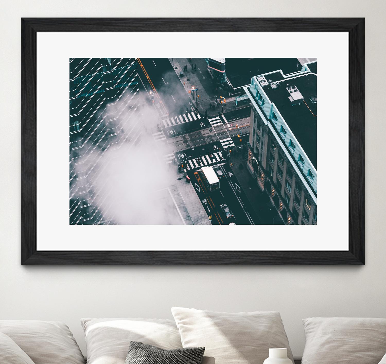 The street by Pexels on GIANT ART - white city scene