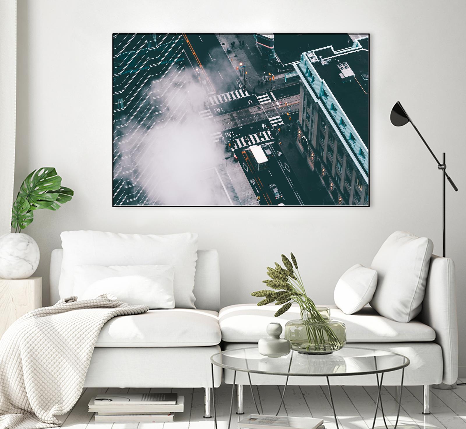 The street by Pexels on GIANT ART - white city scene