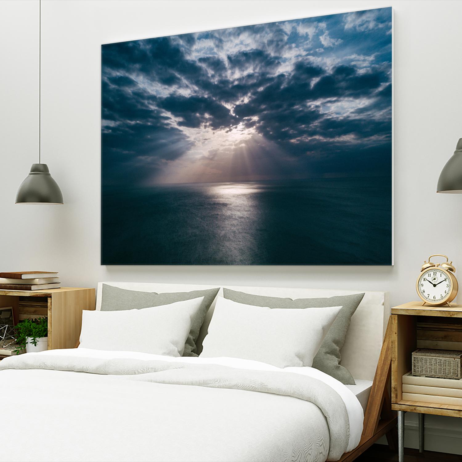 Blessed by Pexels on GIANT ART - white sea scene