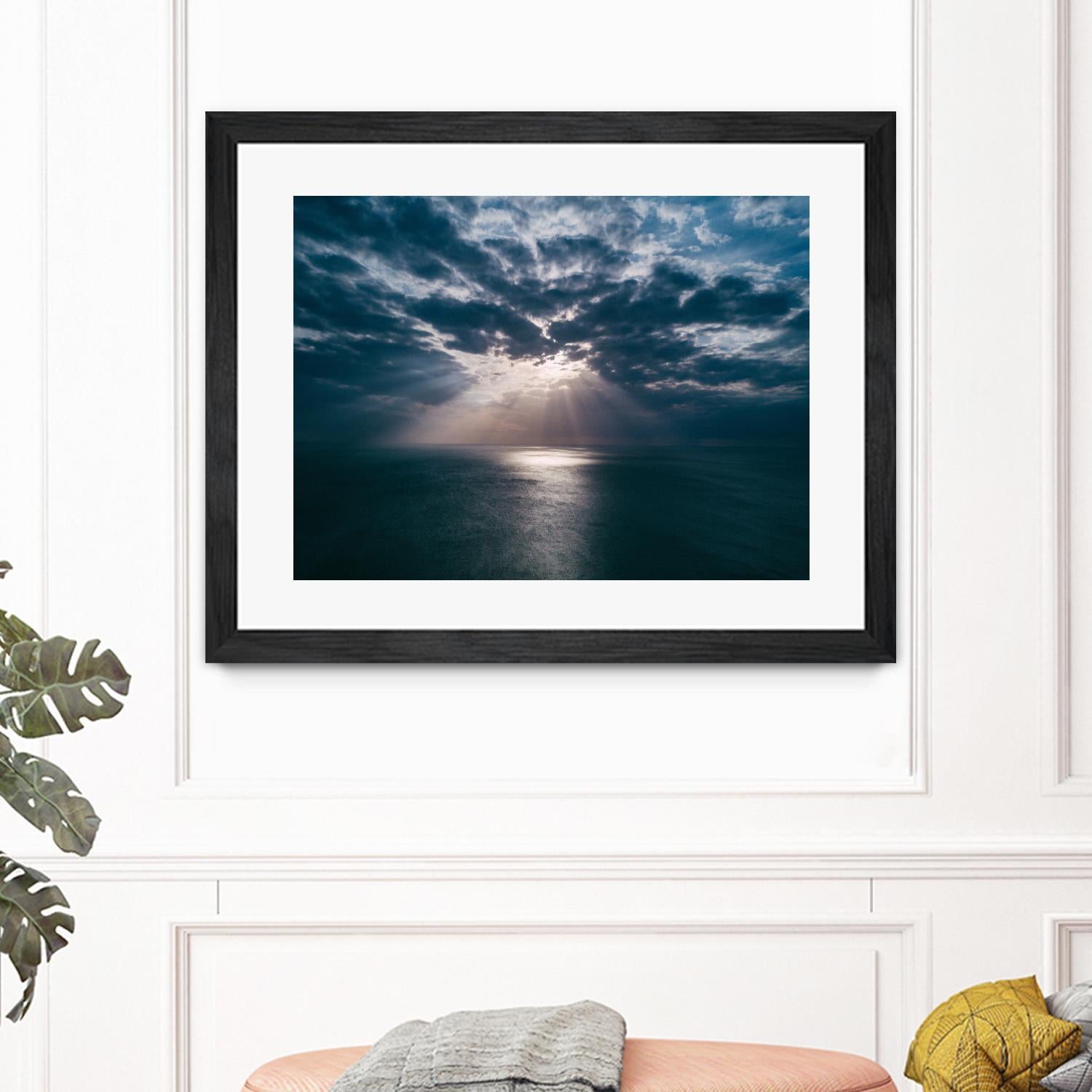 Blessed by Pexels on GIANT ART - white sea scene