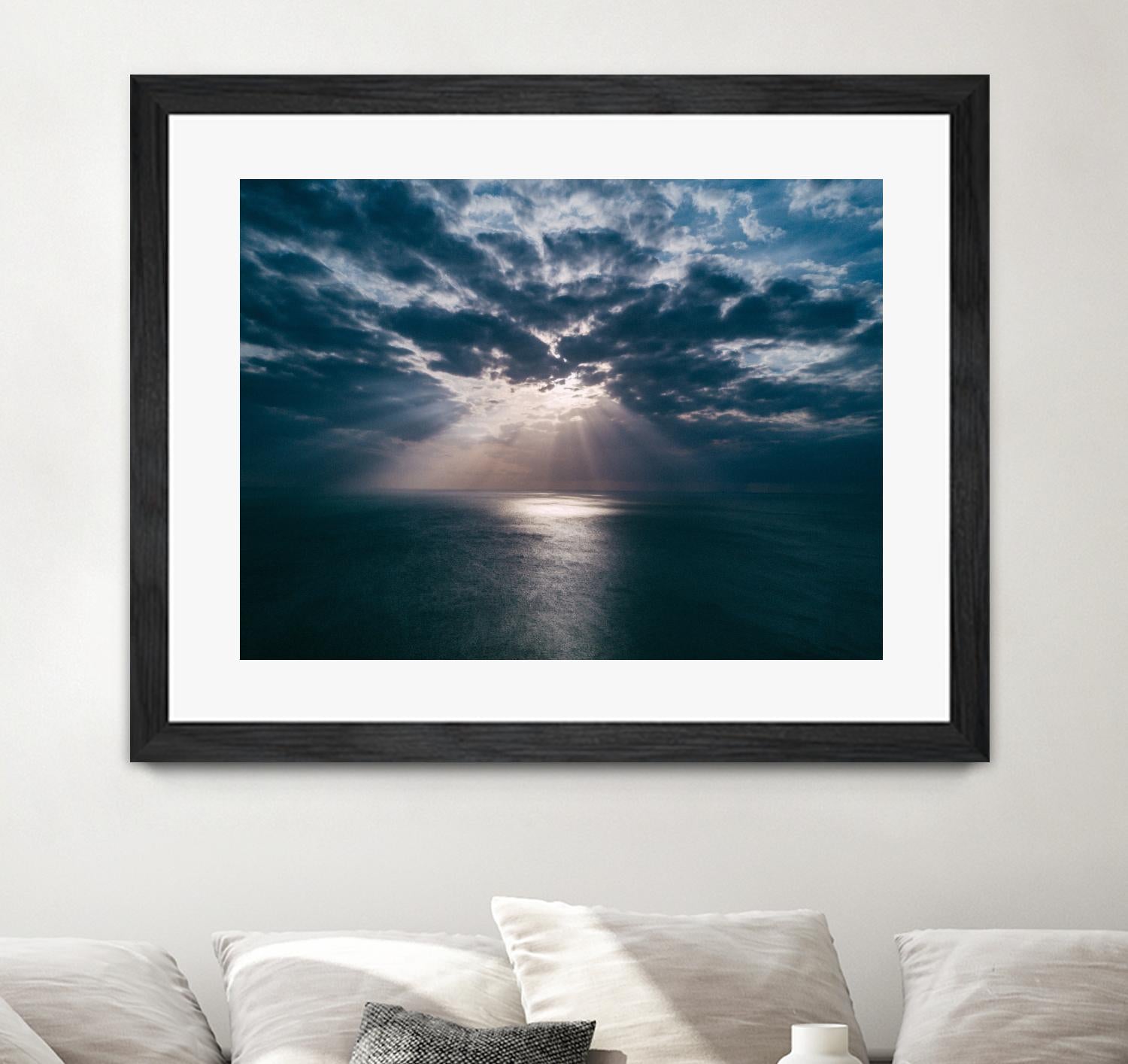 Blessed by Pexels on GIANT ART - white sea scene