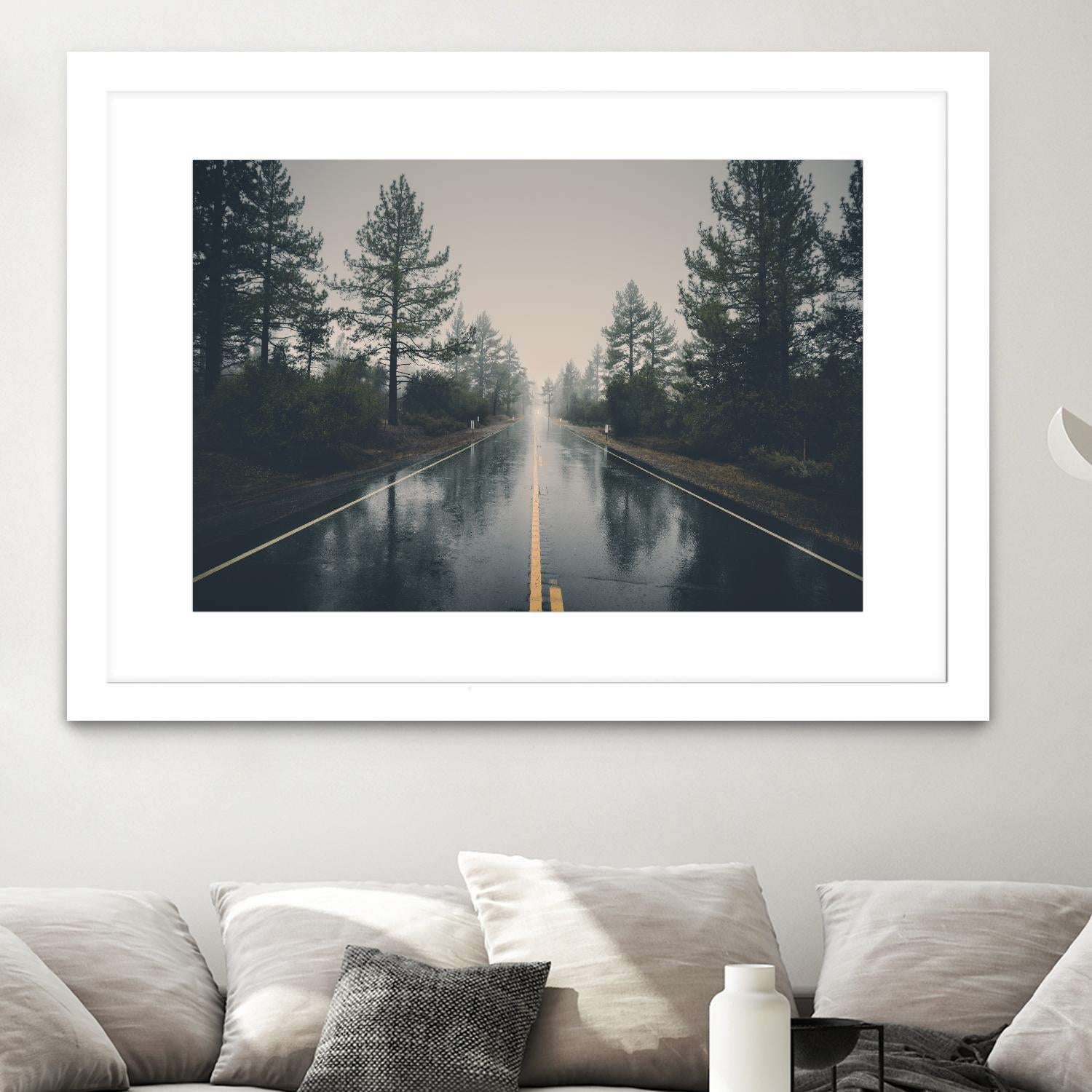 Rainy day by Pexels on GIANT ART - green landscape country