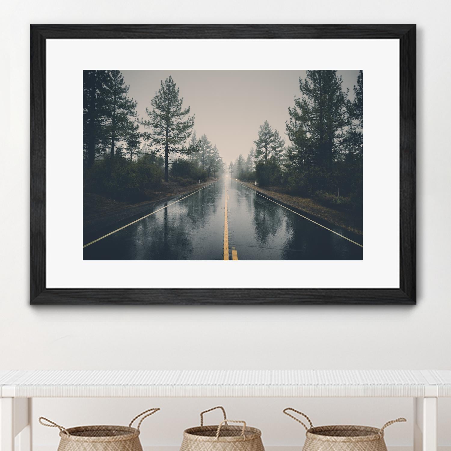 Rainy day by Pexels on GIANT ART - green landscape country