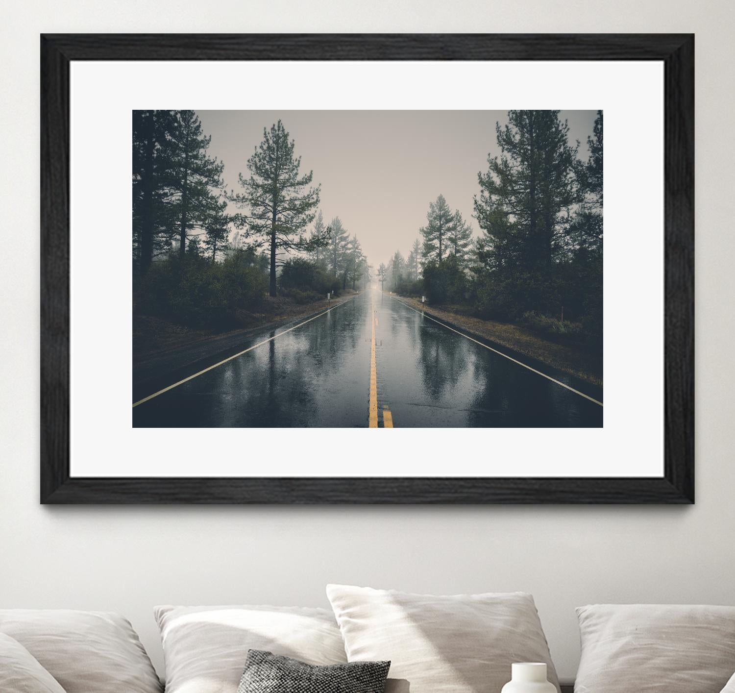 Rainy day by Pexels on GIANT ART - green landscape country