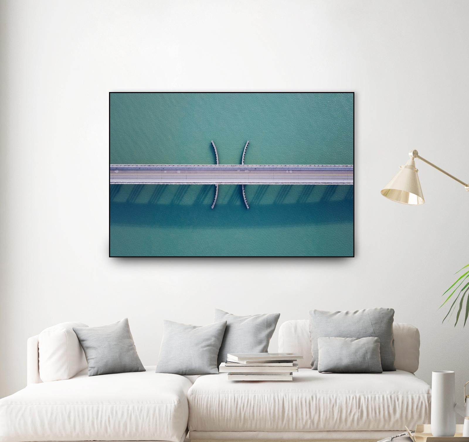 Bridge by Pexels on GIANT ART - grey architectural