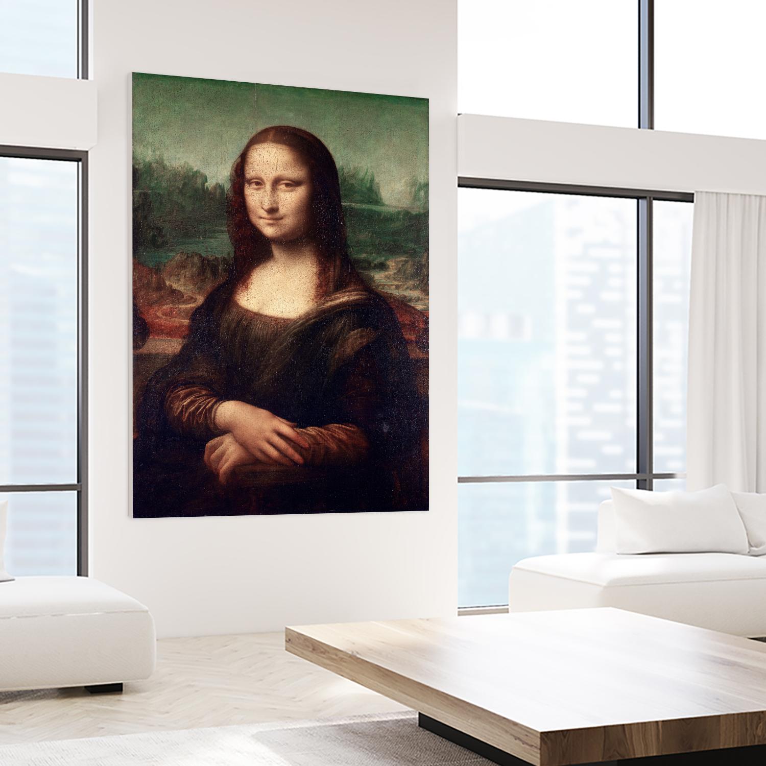 La Joconde by Pexels on GIANT ART - green men and women