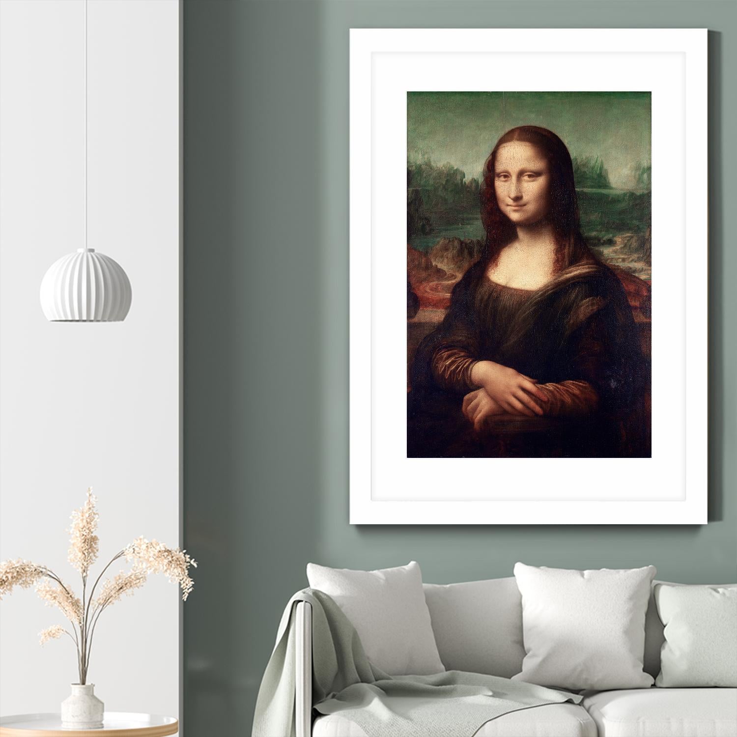 La Joconde by Pexels on GIANT ART - green men and women