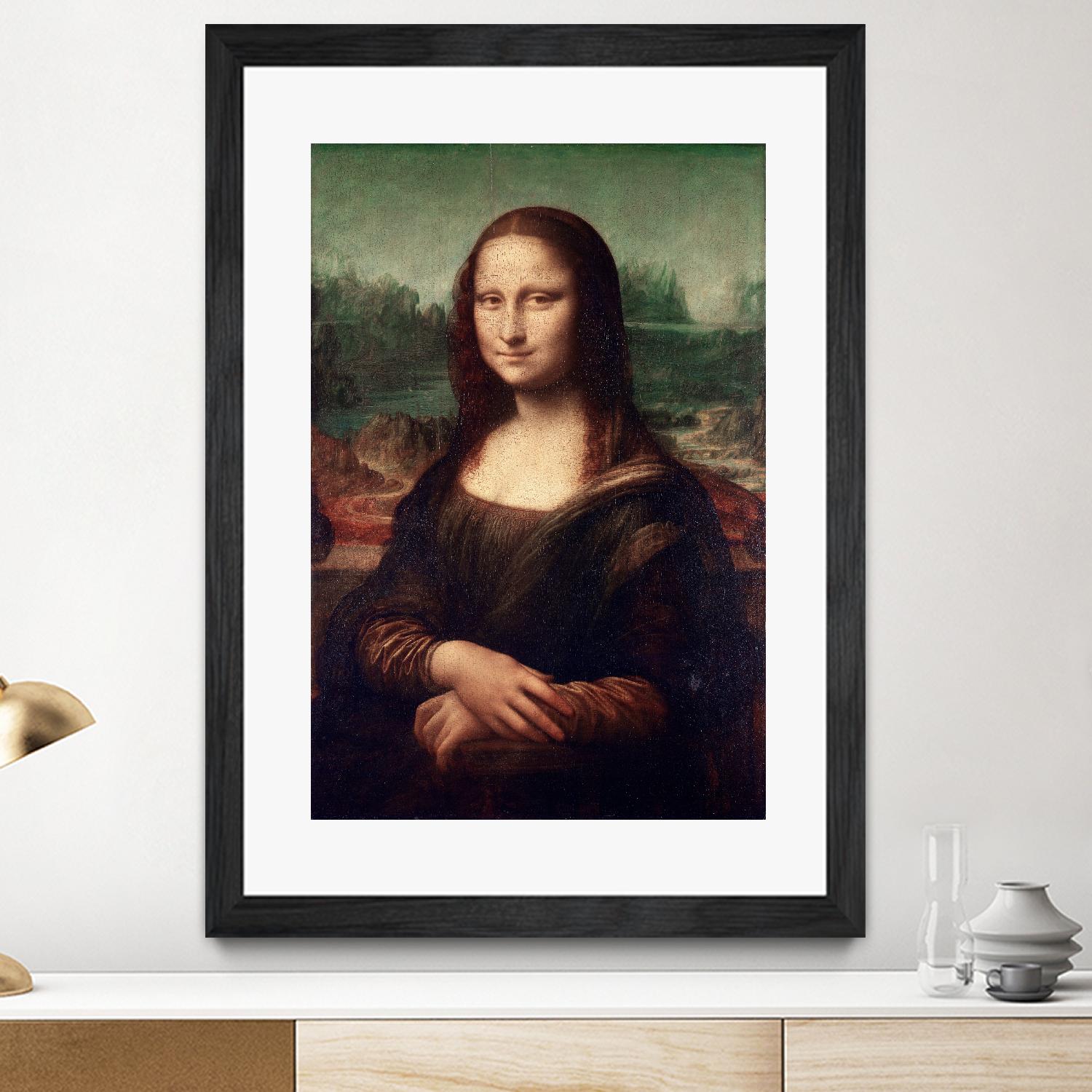 La Joconde by Pexels on GIANT ART - green men and women