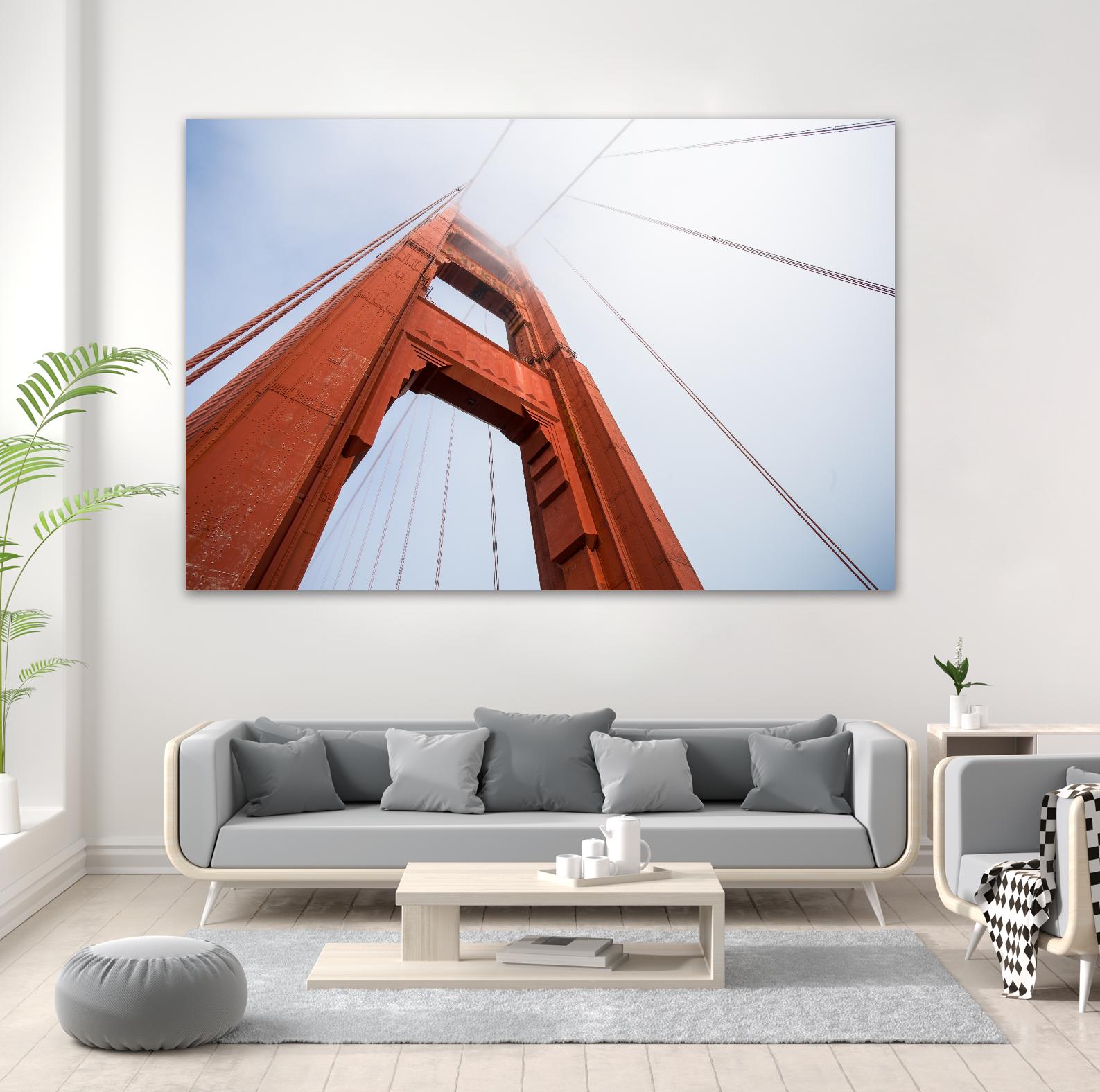 Bridge view by Pexels on GIANT ART - white architectural