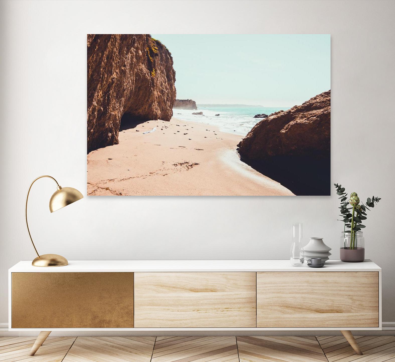 Perfect day by Pexels on GIANT ART - beige sea scene