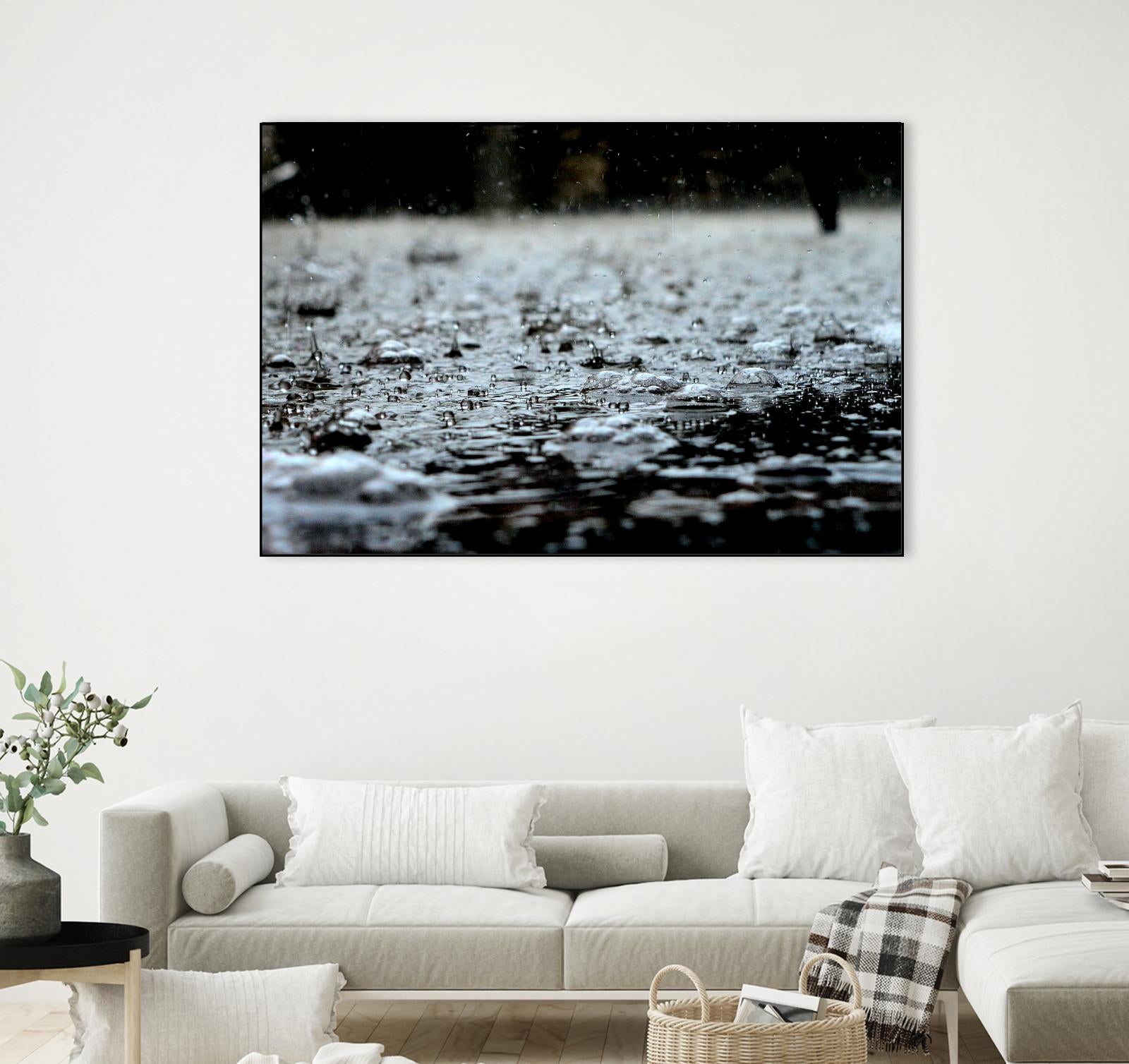 It's raining outside by Pexels on GIANT ART - grey photo art